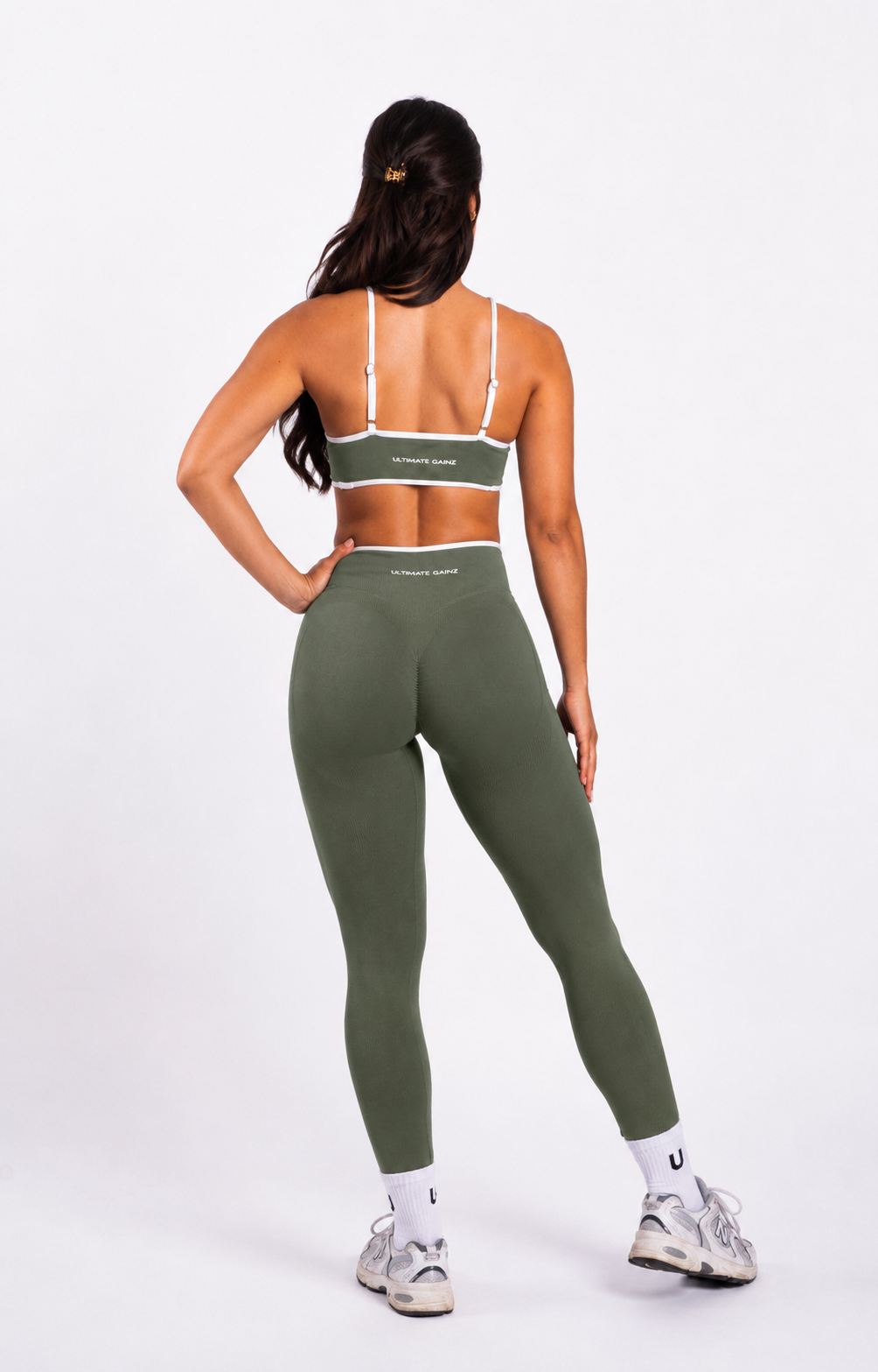 Ivy | Seamless Bra – Olijf