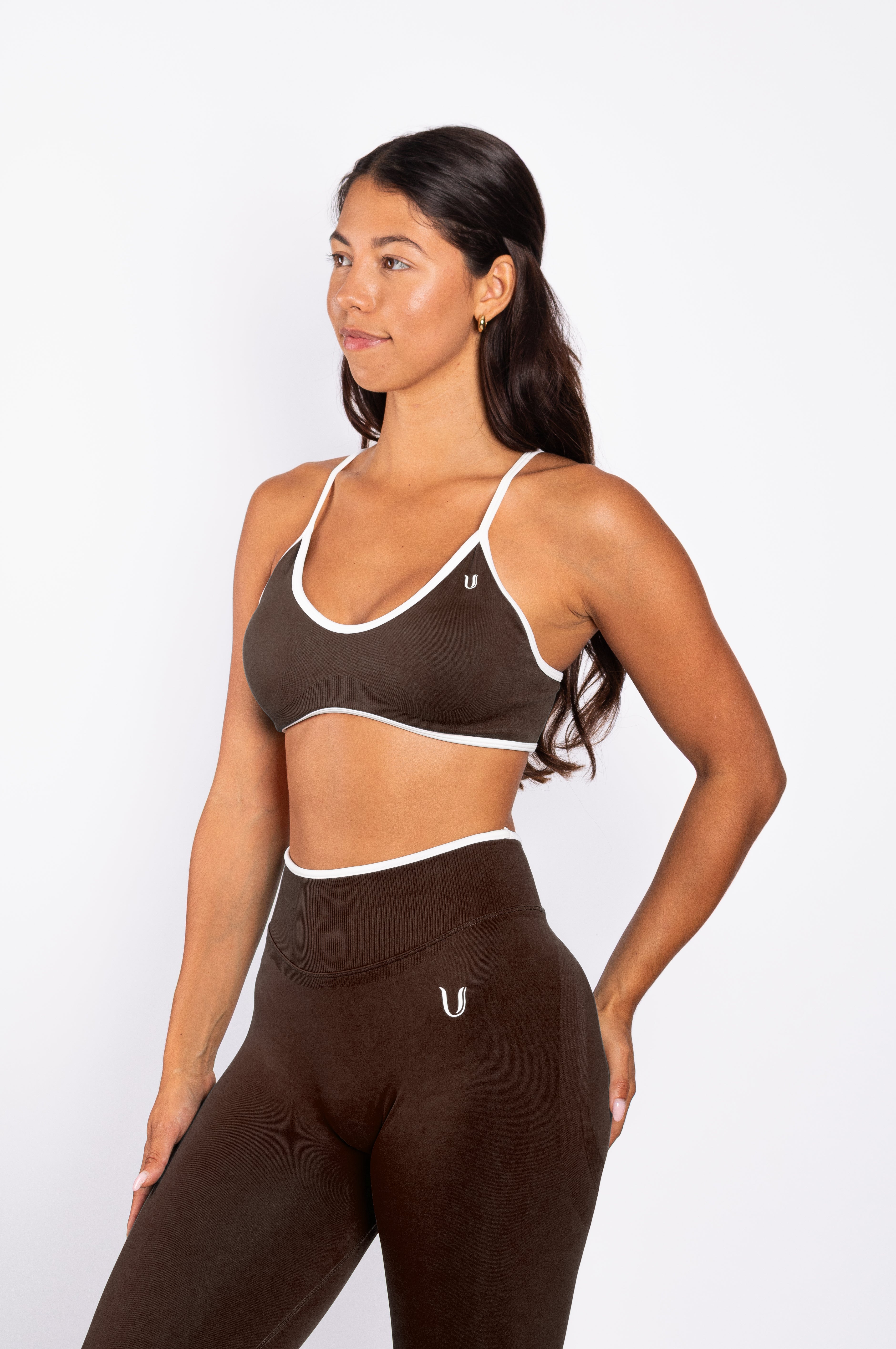 Ivy | Seamless Bra – Bruin - afbeelding 4