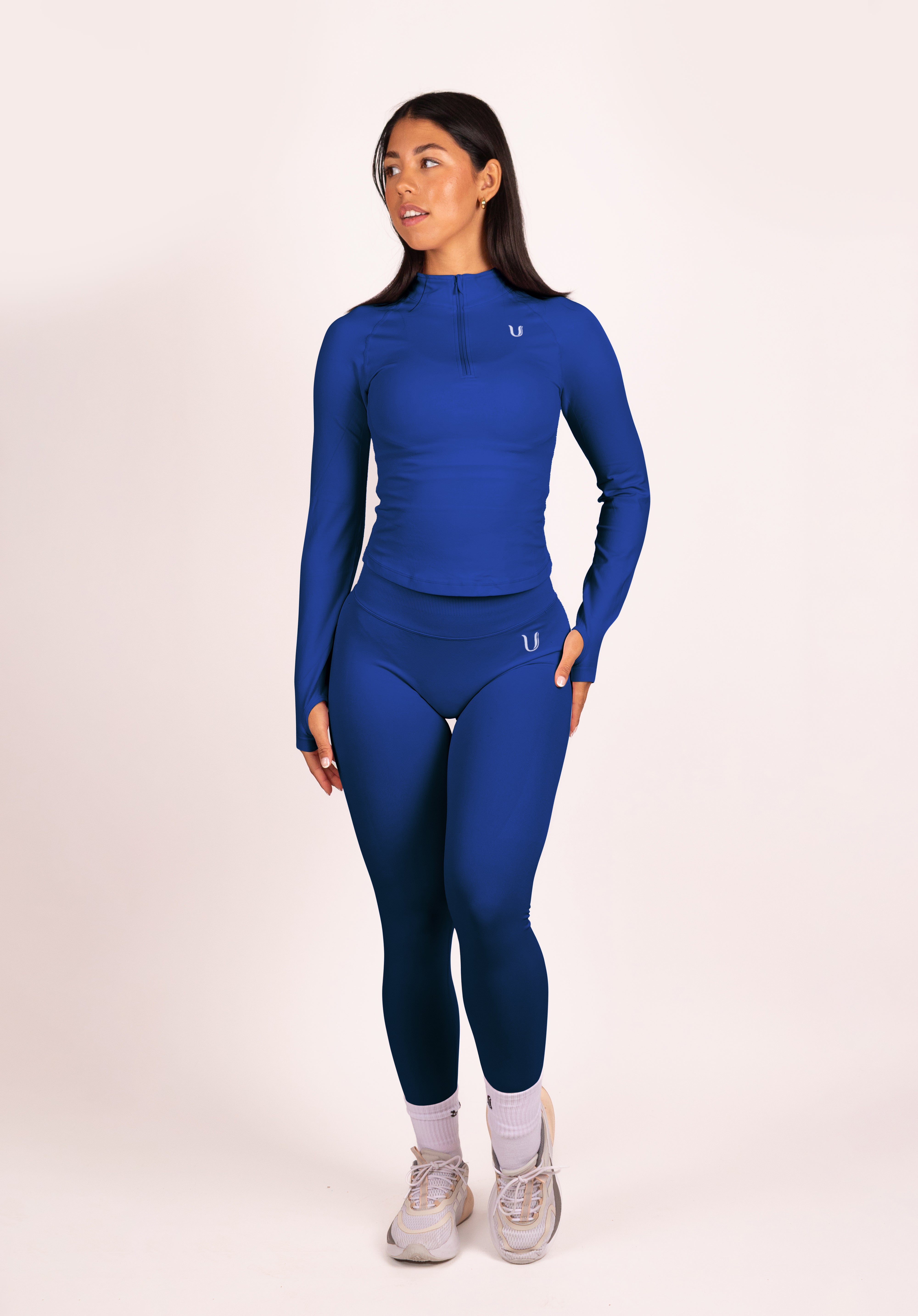 Beau Premium High Performance Scrunch Legging Donkerblauw - Dames sportkleding | Ultimate Gainz
