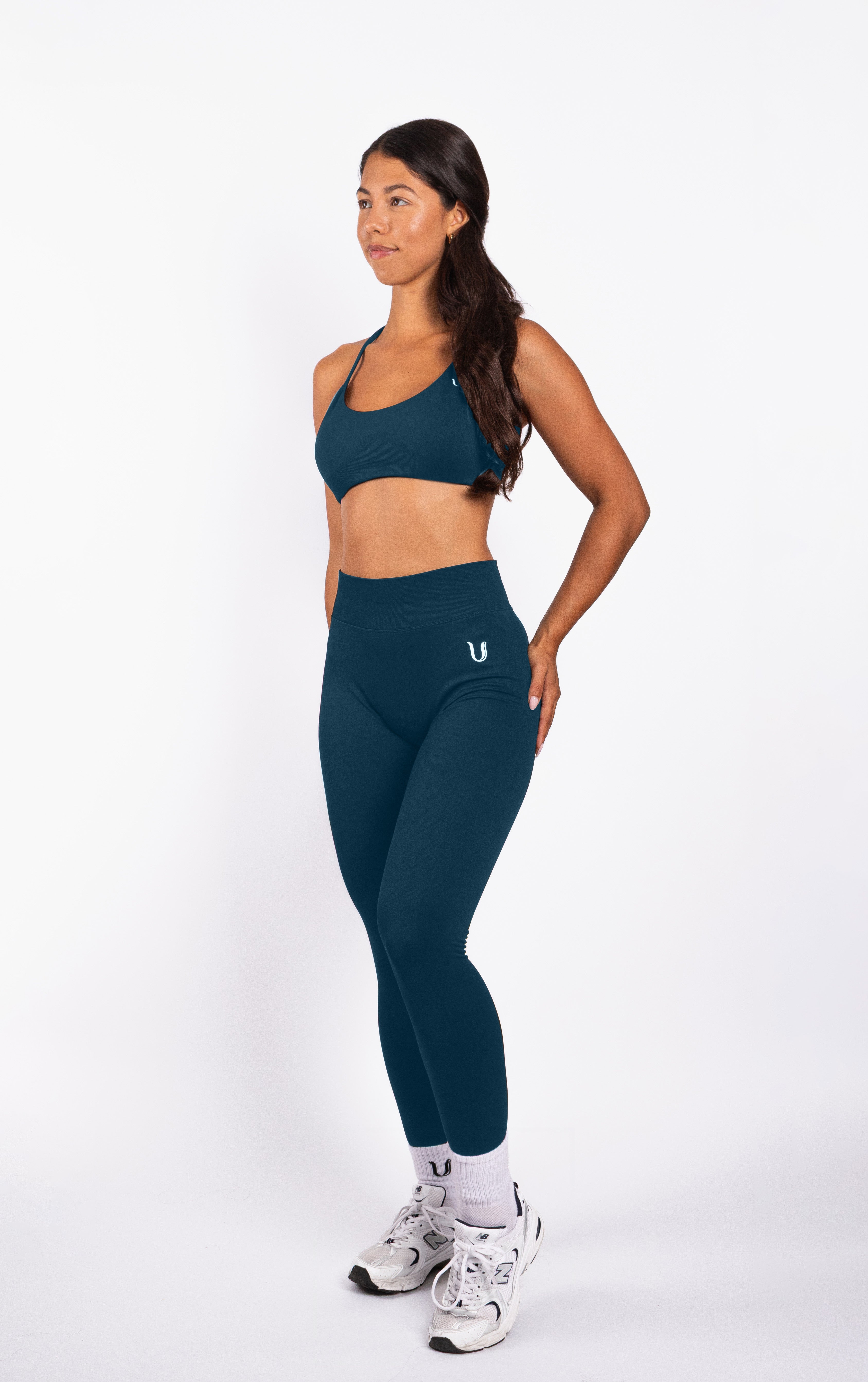 Nova | Seamless Open Rug Bra – Blauw - afbeelding 2