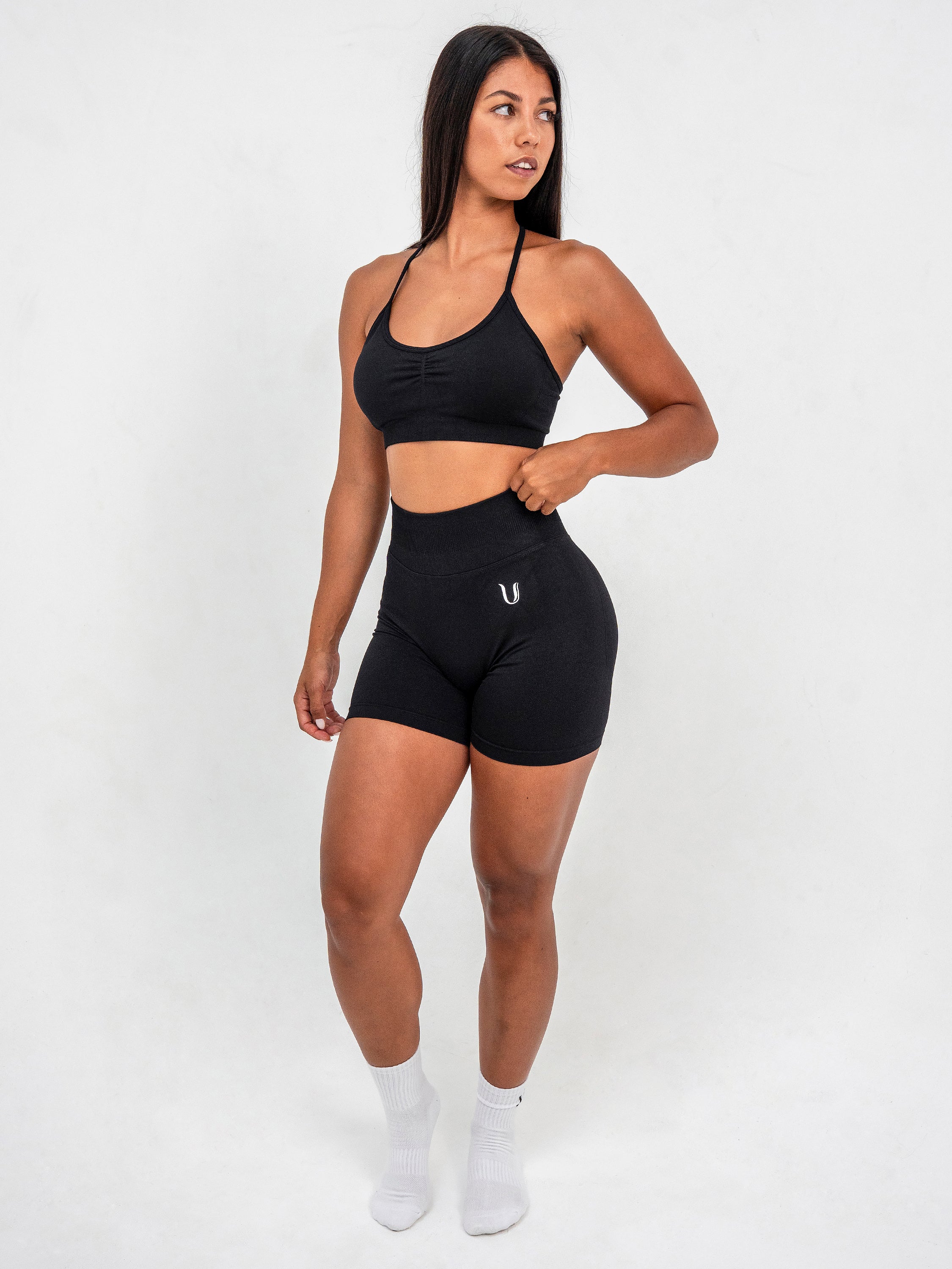 Luna | Premium Adjustable Sports Bra - Black
