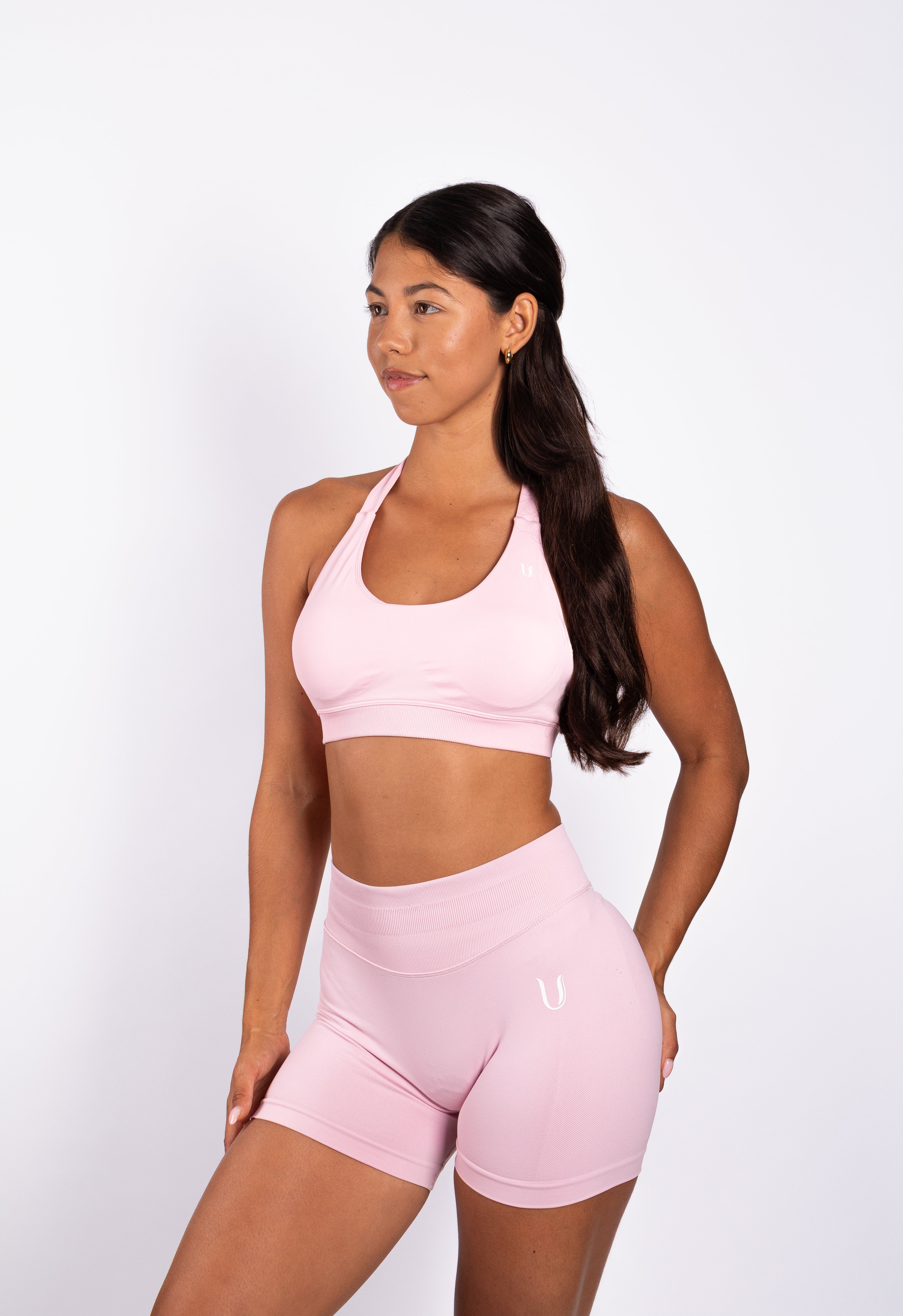 Beau | Halter Support Bra – Blue