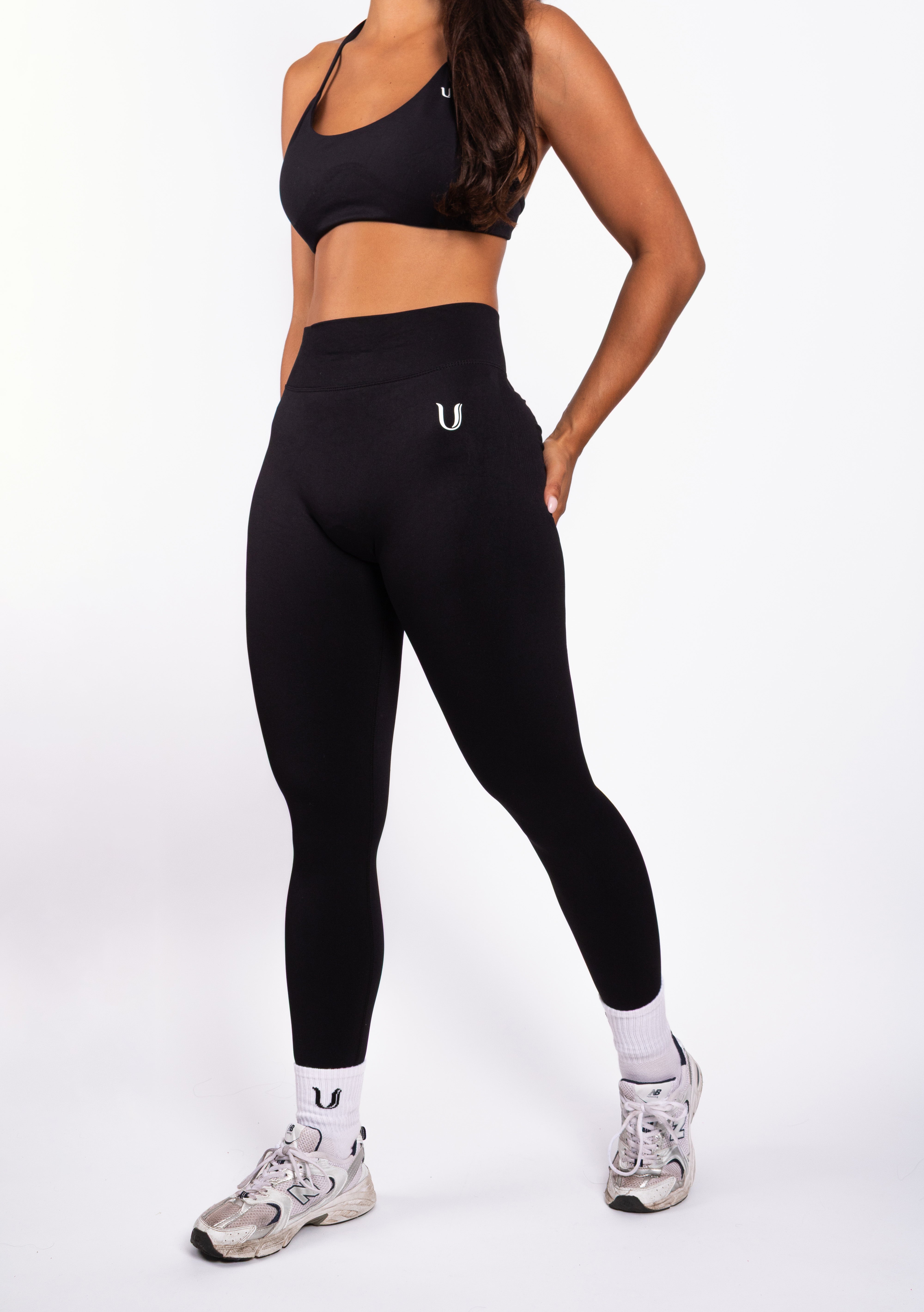 Nova | Legging Sin Costuras Moldeador – Negro
