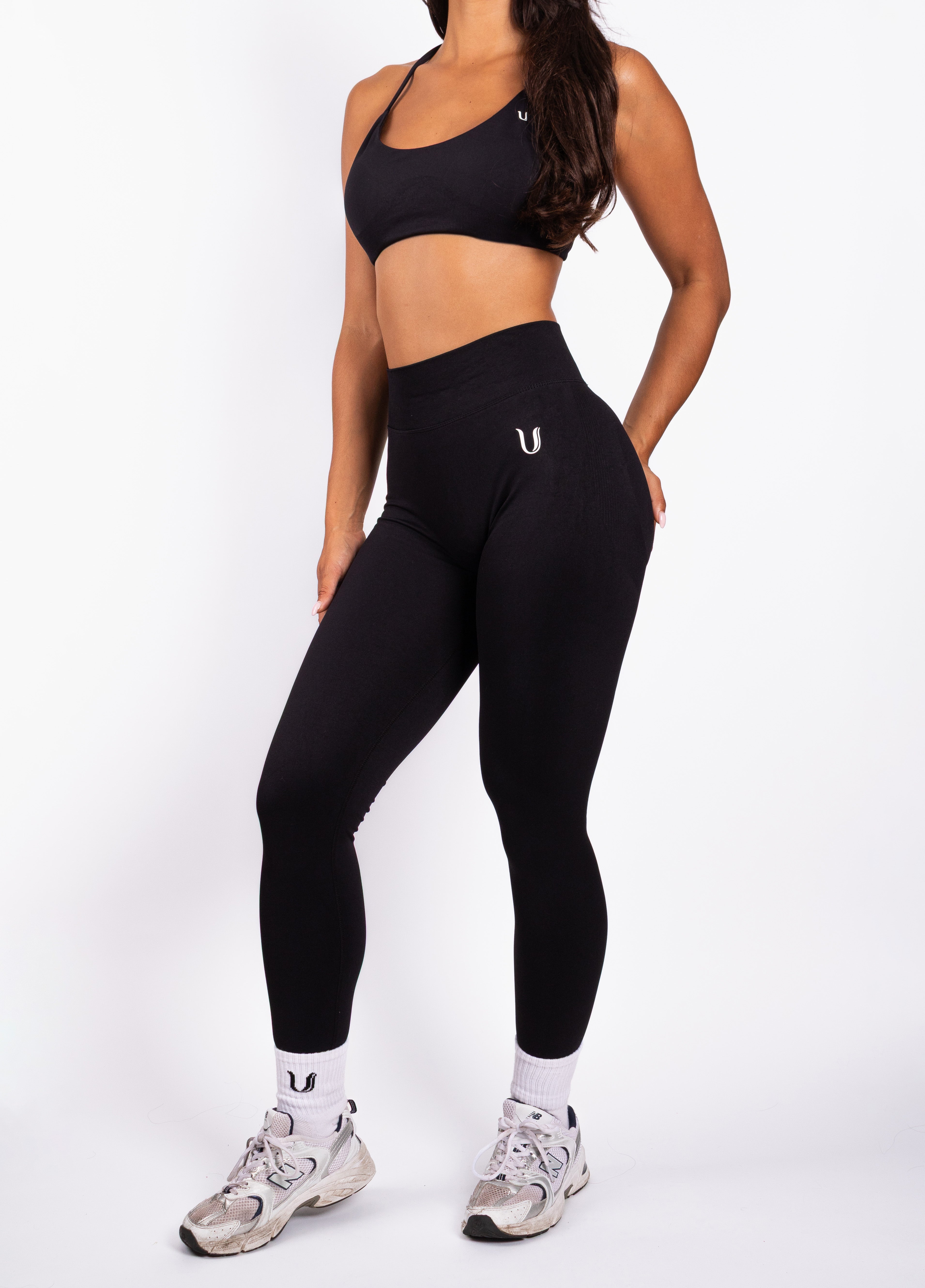 Nova | Legging Sin Costuras Moldeador – Negro