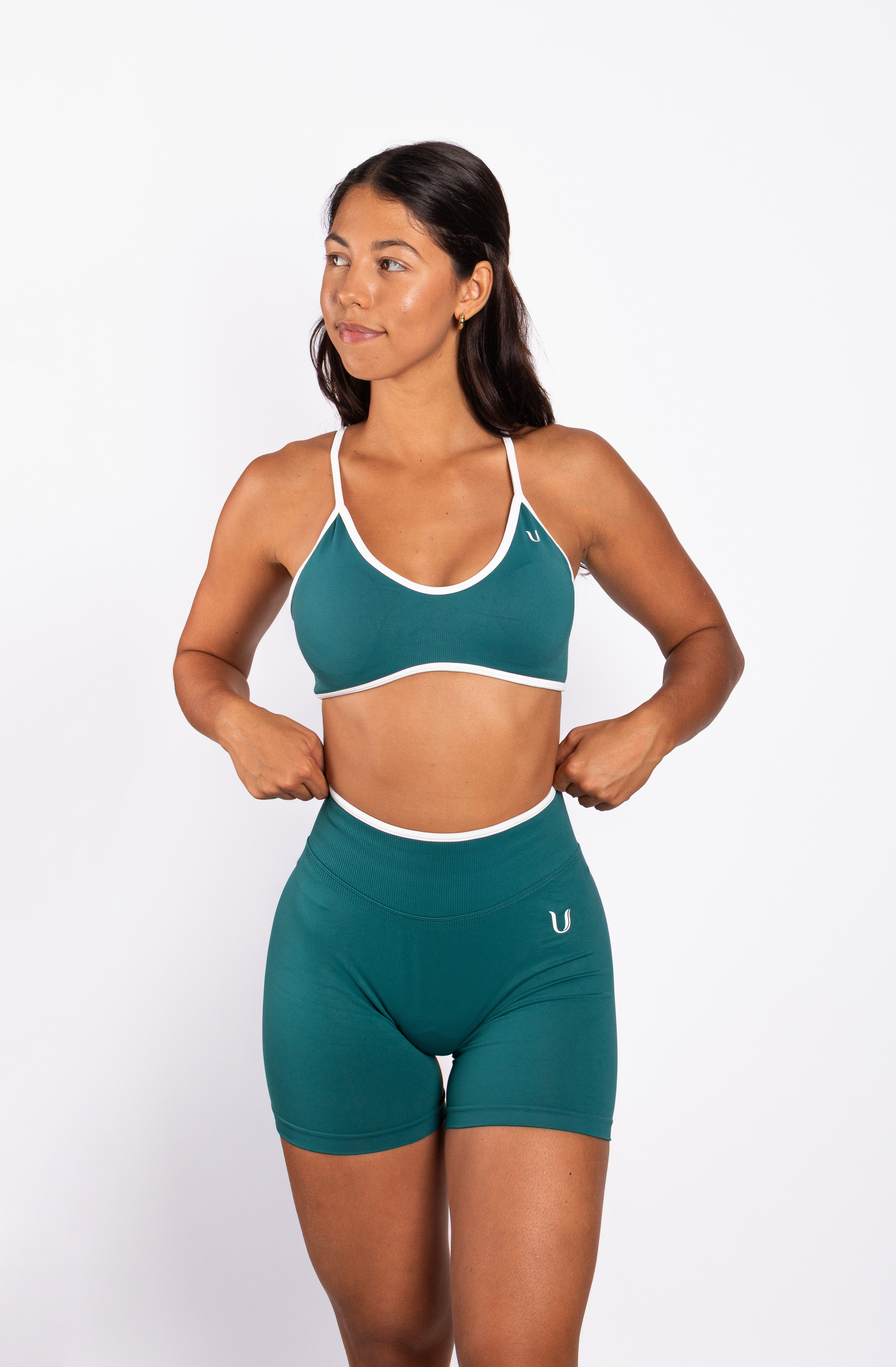 Ivy | Seamless Top de Tirantes - Verde