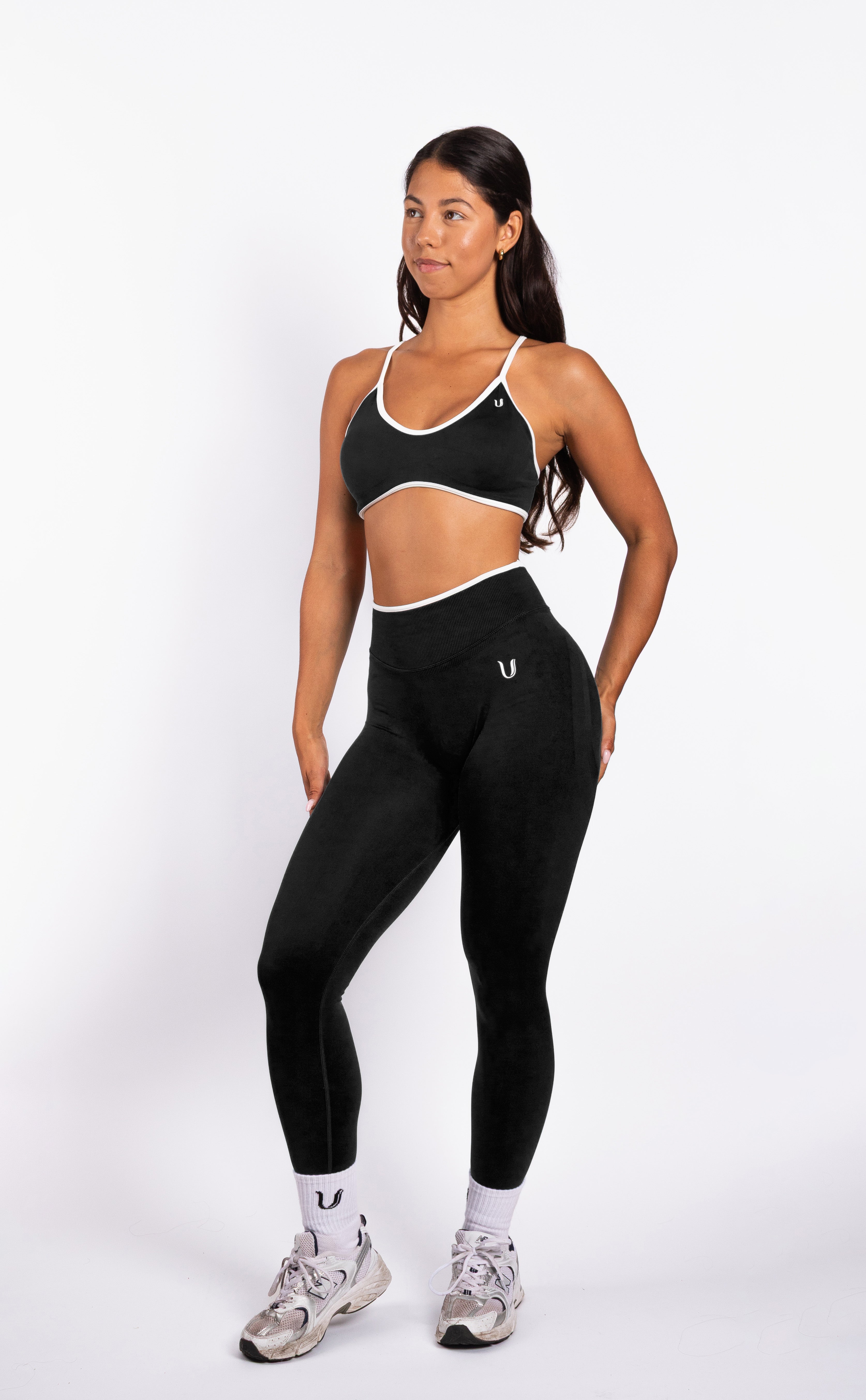 Ivy | Leggings moldeadores sin costuras – Negro