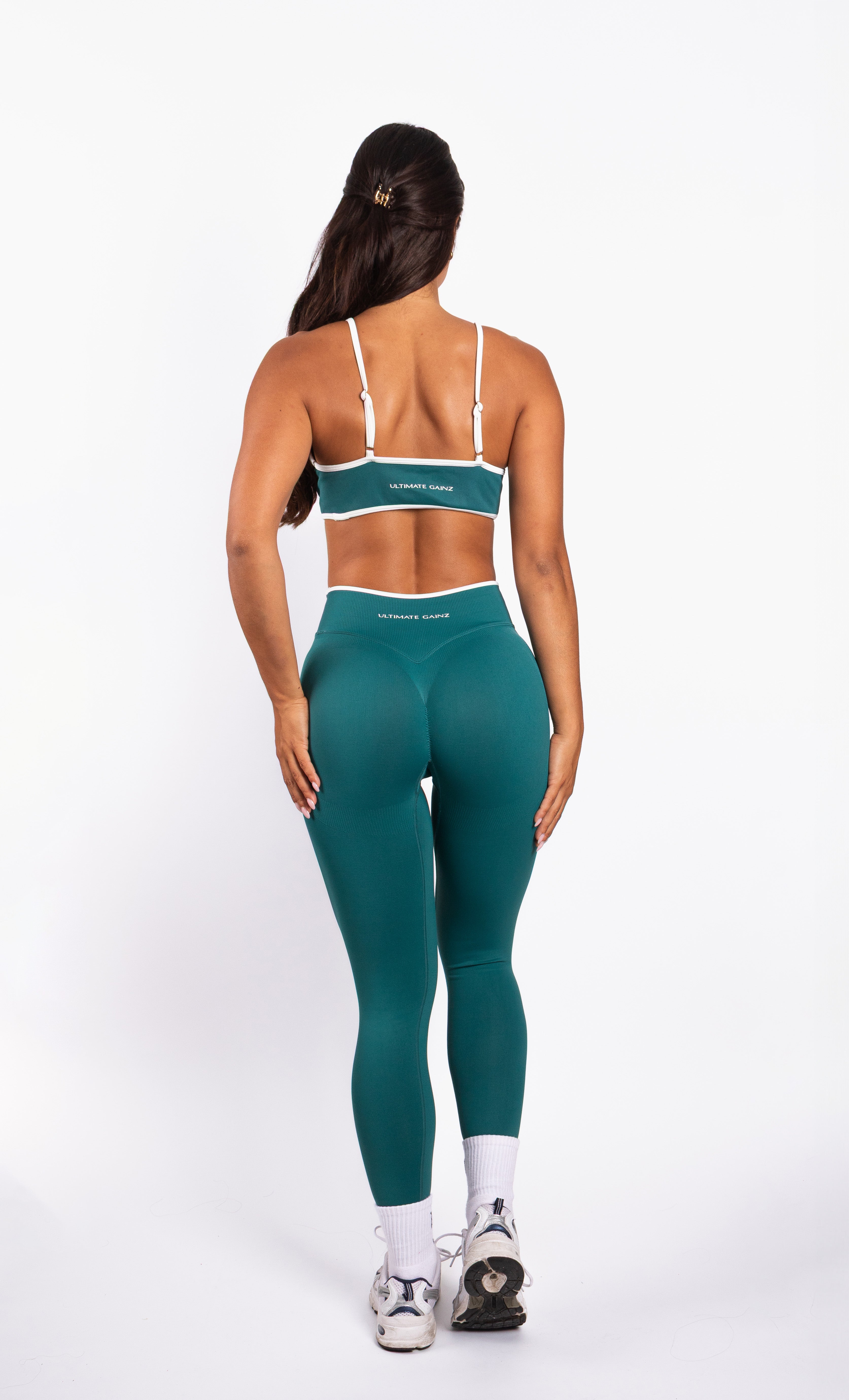 Ivy | Seamless Top de Tirantes - Verde