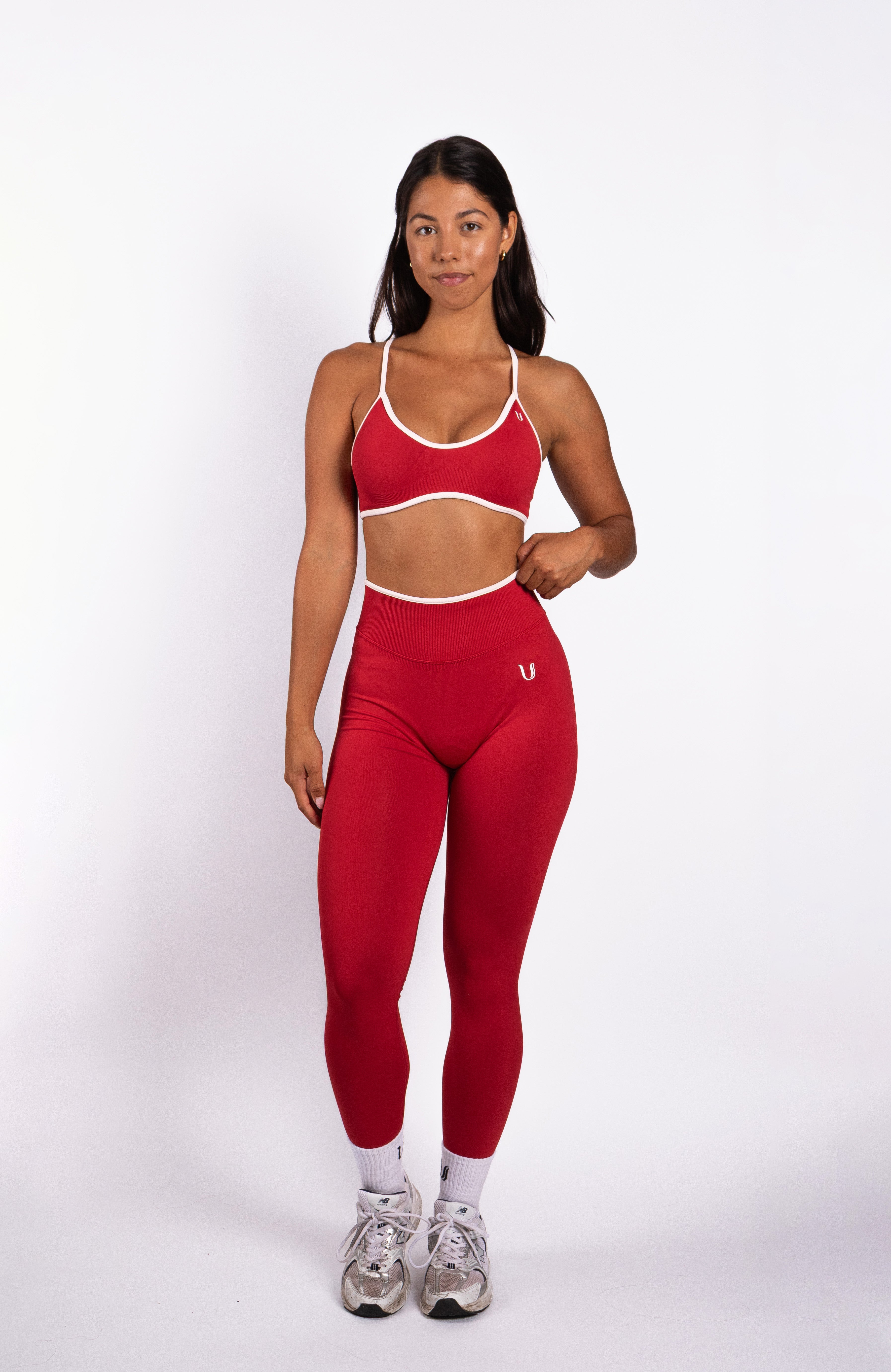 Ivy | Seamless Top de Tirantes - Rojo