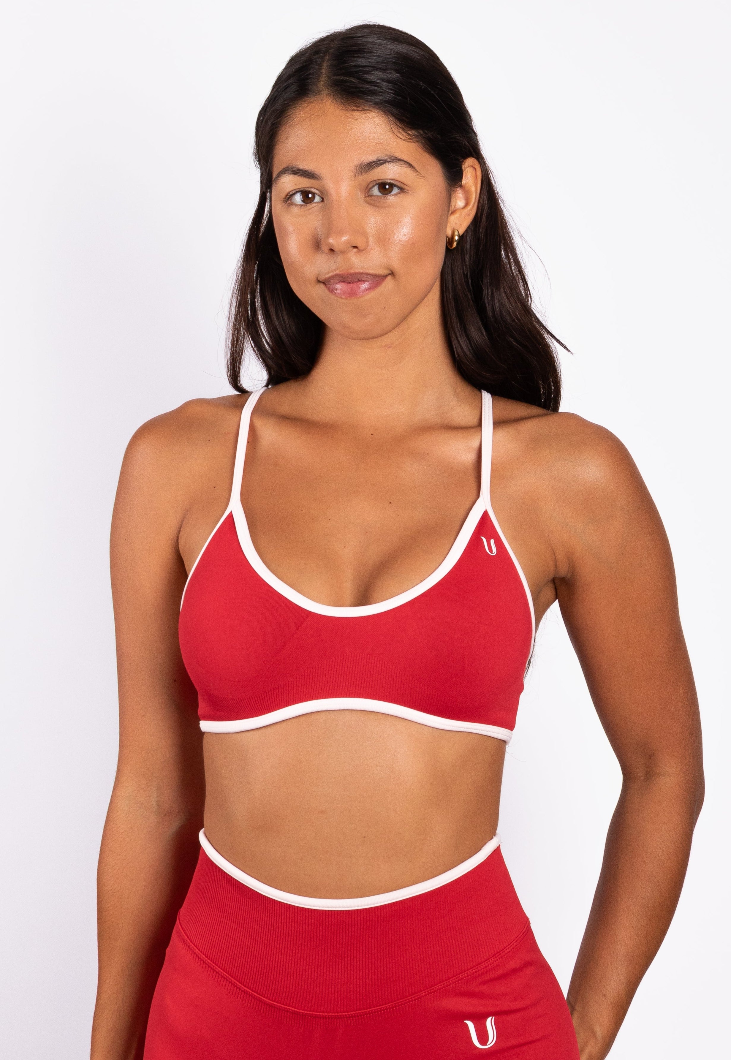 Ivy | Seamless Top de Tirantes - Rojo