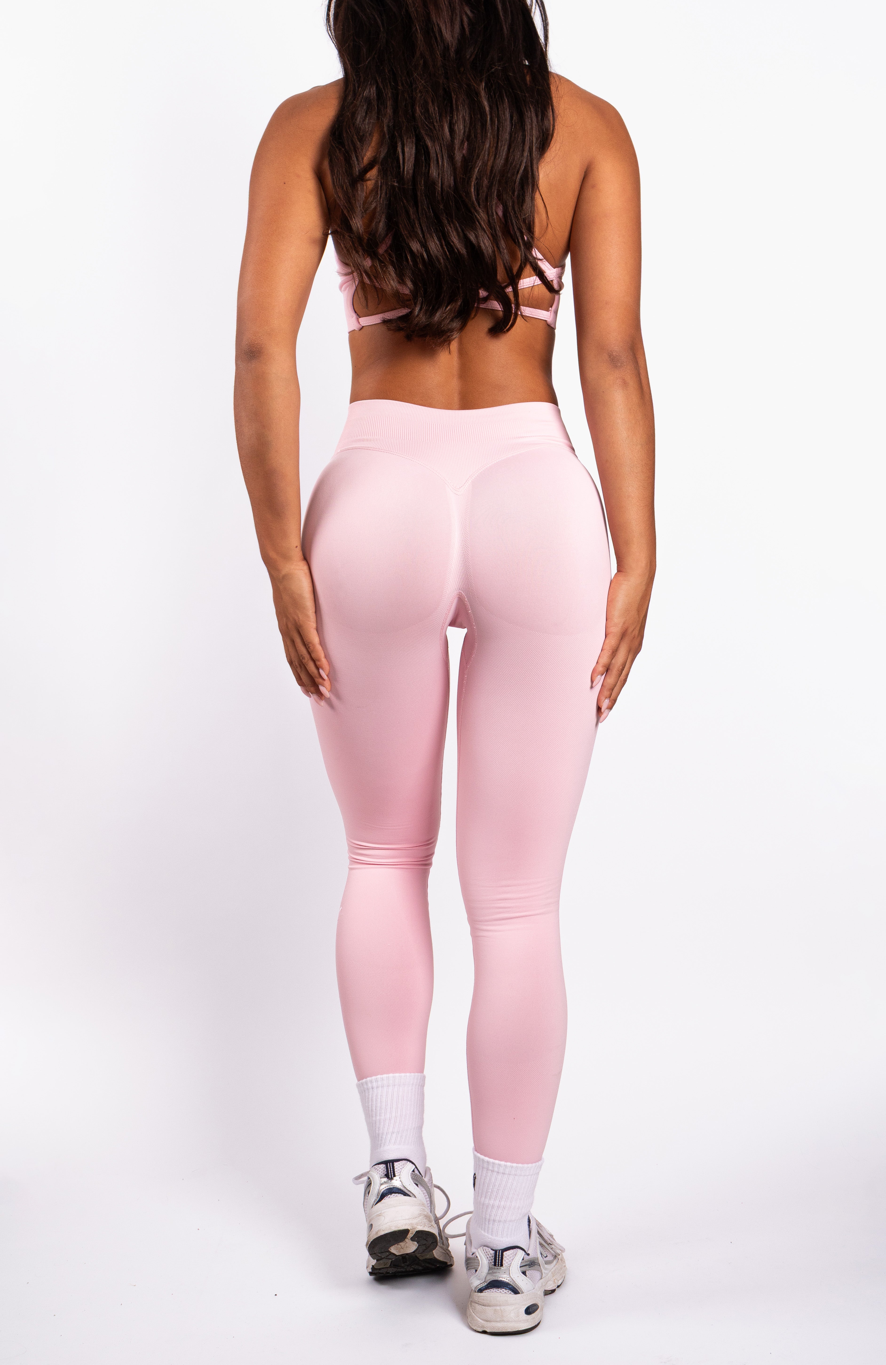 Beau | High Performance Leggings - Pink