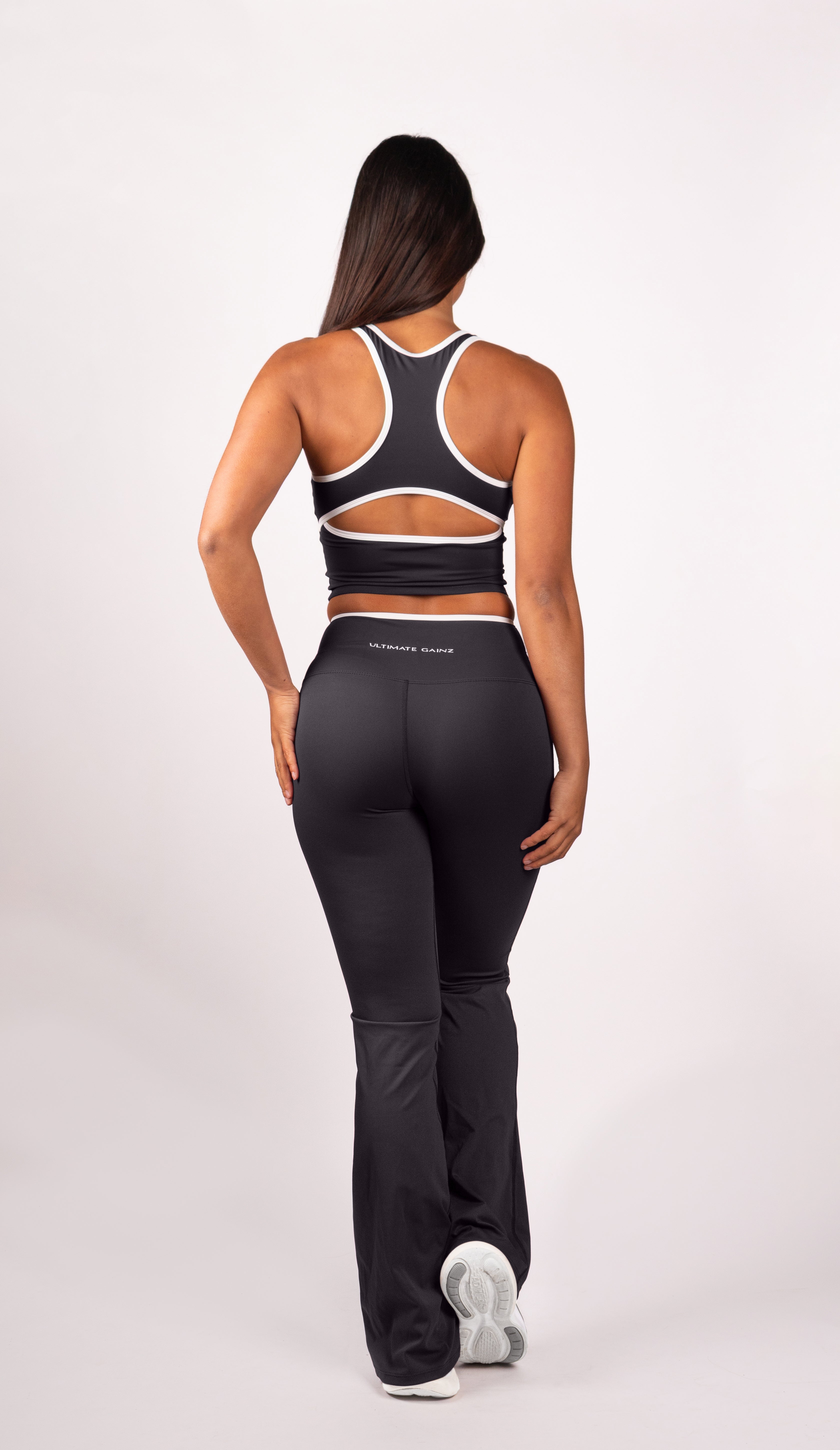 Ivy | Flare Legging – Zwart V2 - afbeelding 2