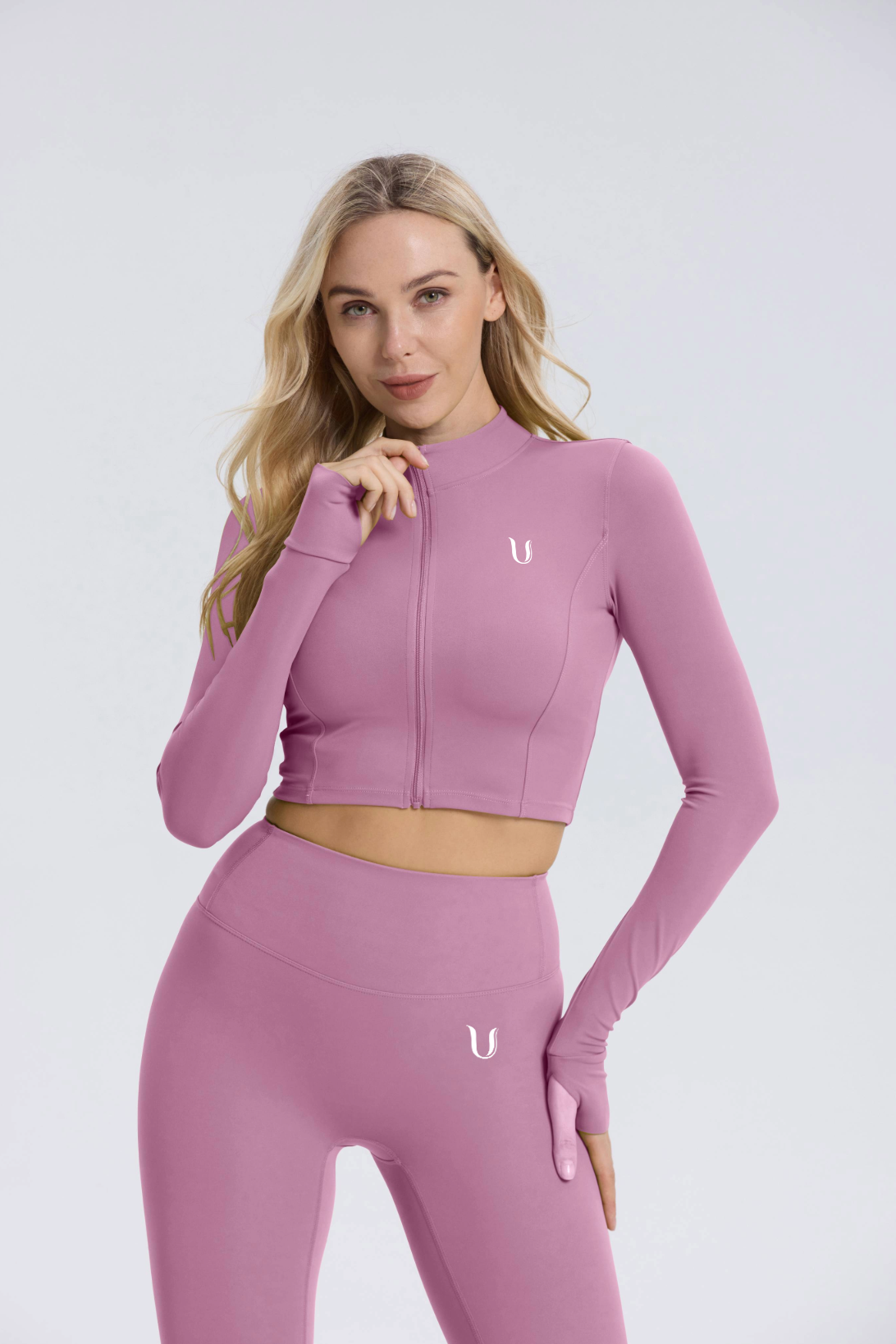 Hailey | Top de manga larga - Púrpura claro