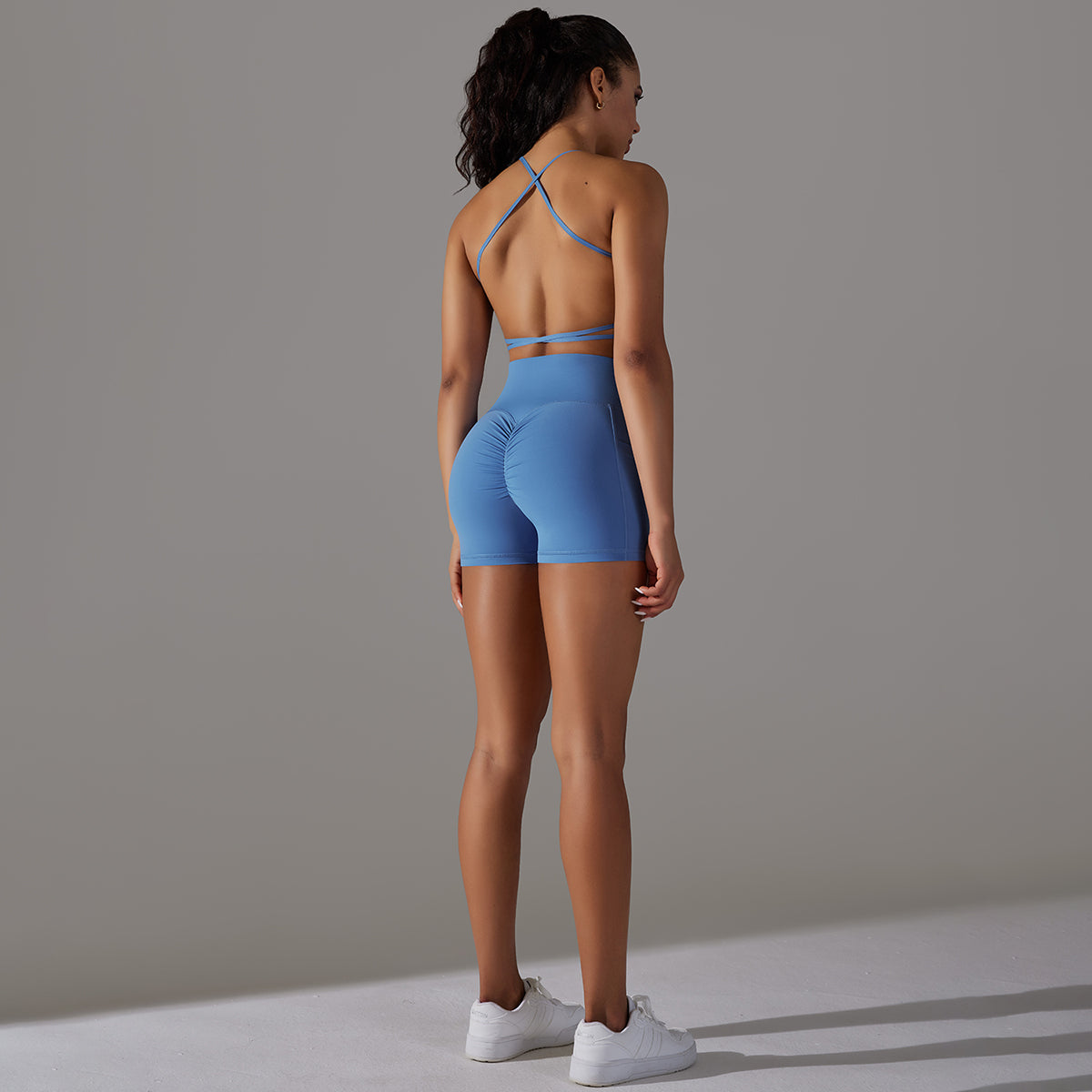 Mila | Short Blauw - Ultimate Gainz