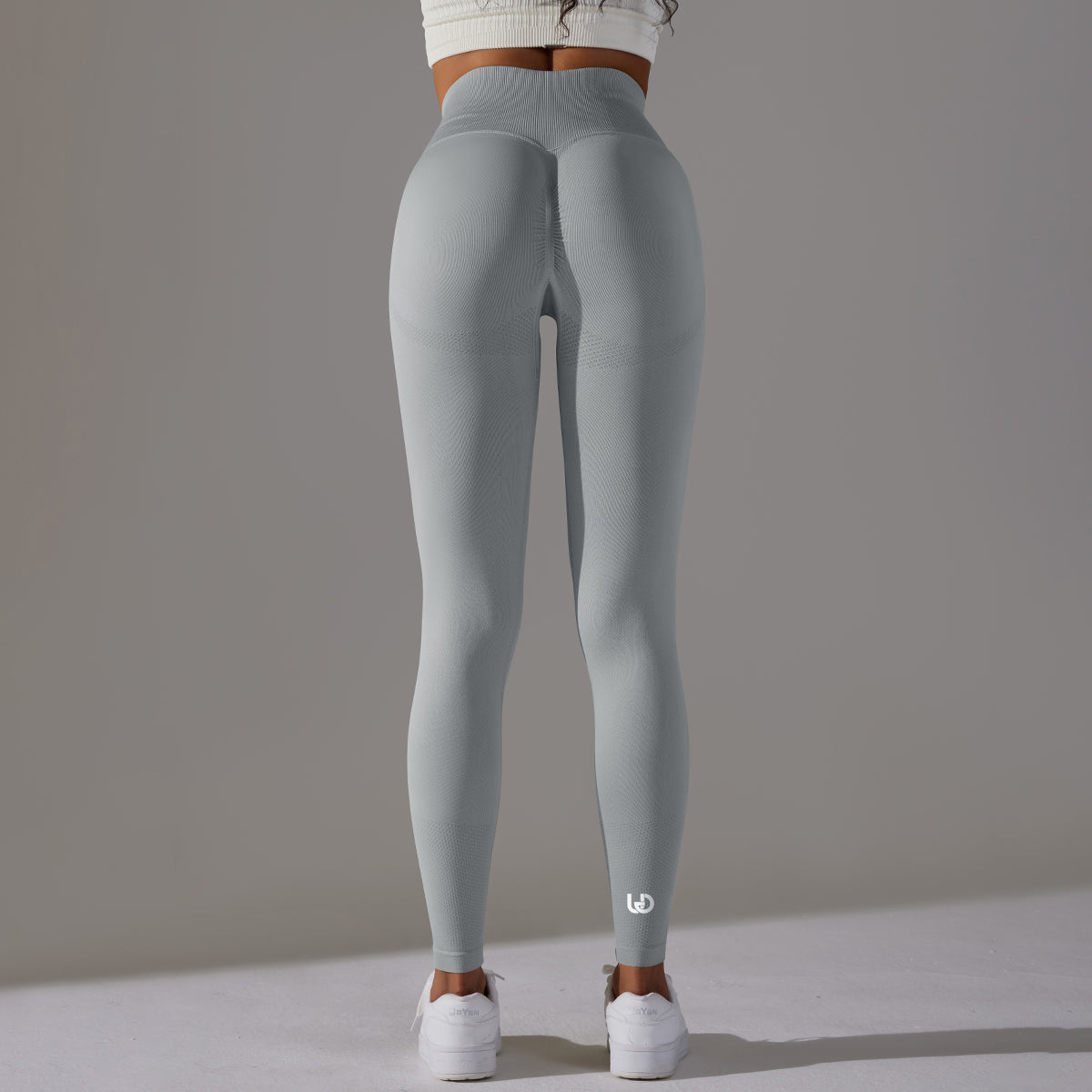 Celine | High Waist Scrunch Legging - Gray