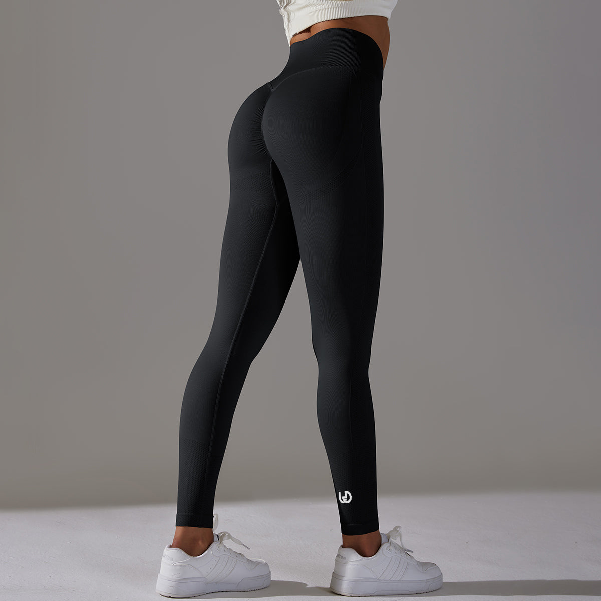 Celine | High Waist Scrunch Legging - Black