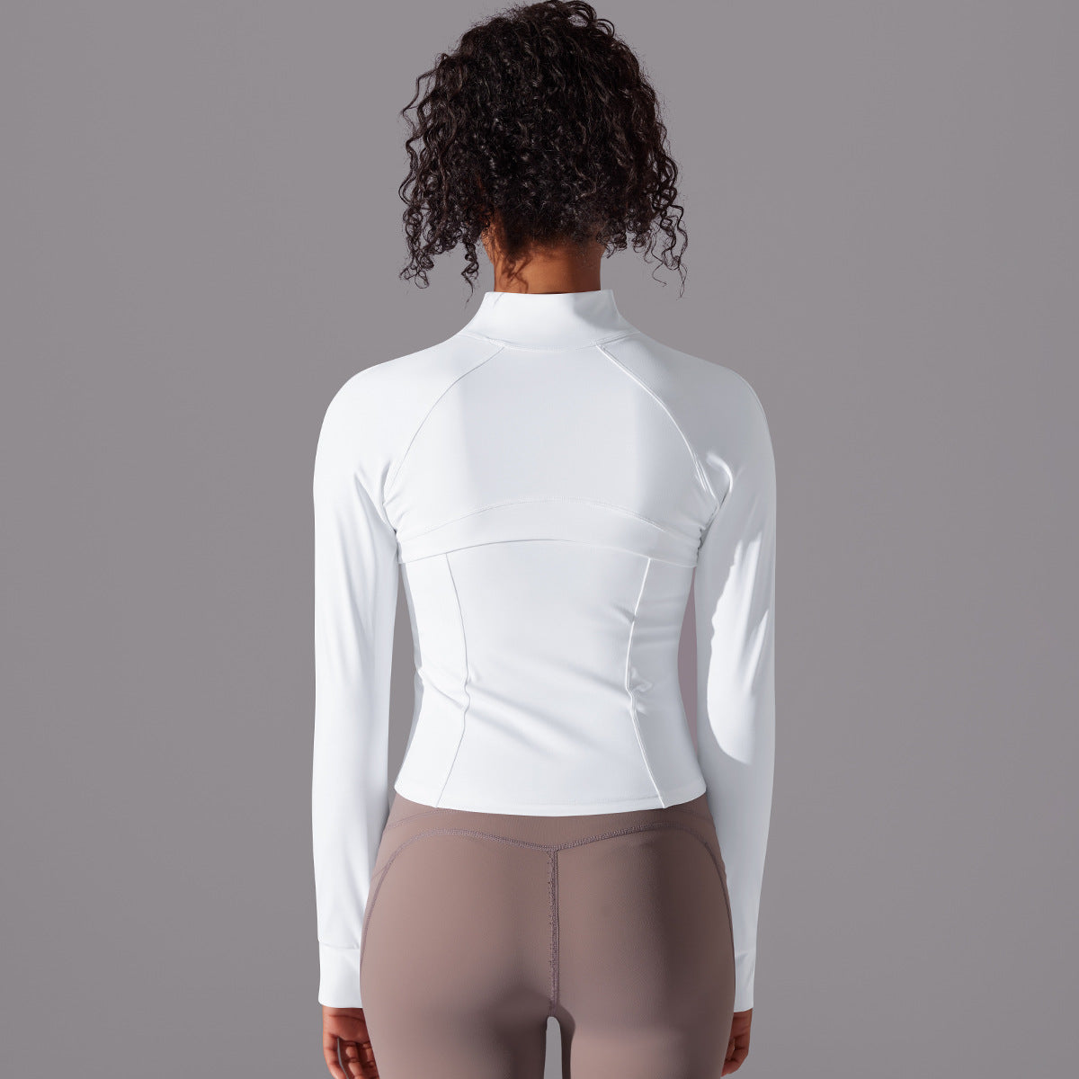 Cloe | Chaqueta Performance con cremallera - Blanco