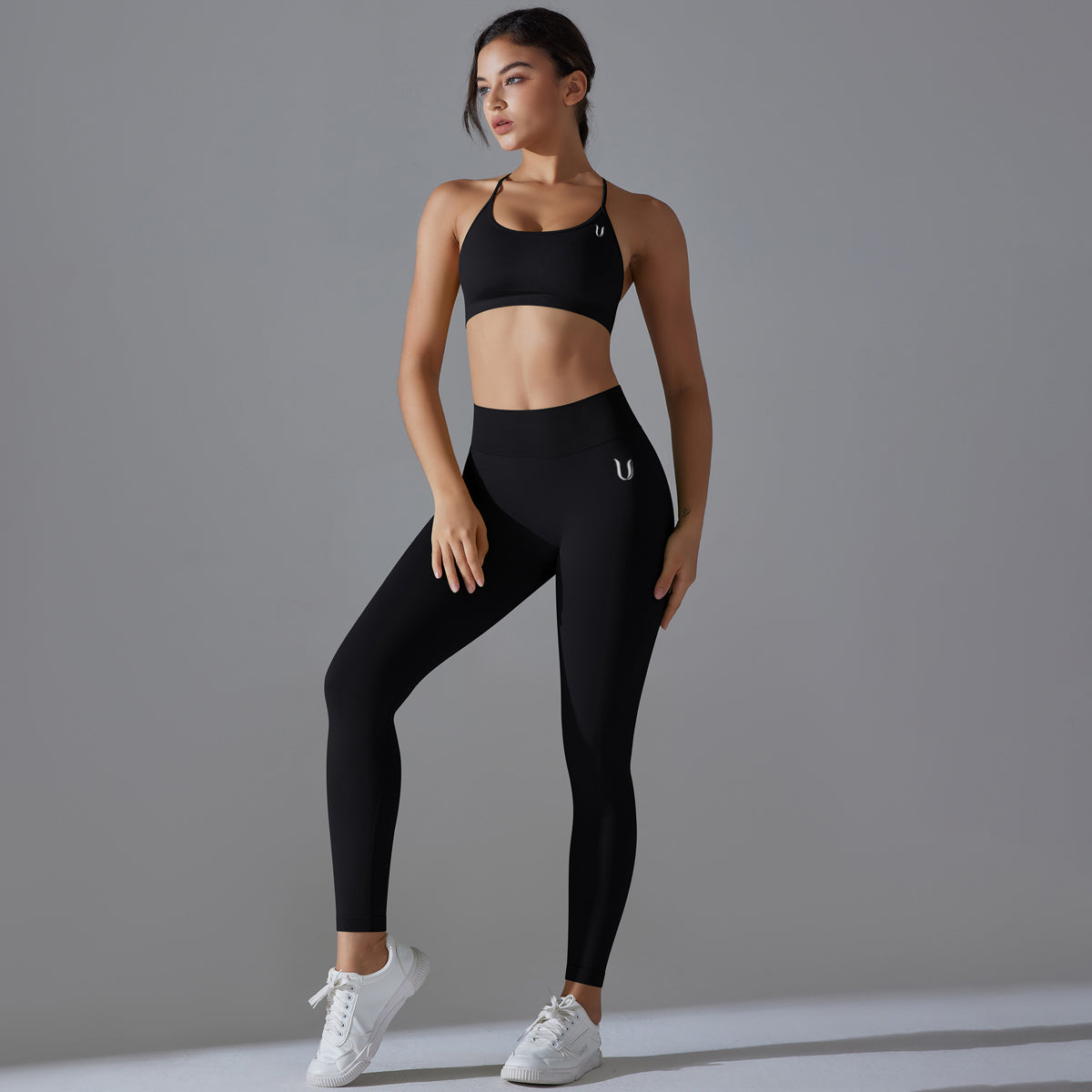 Mila V2 | Scrunch Sport Legging - Black