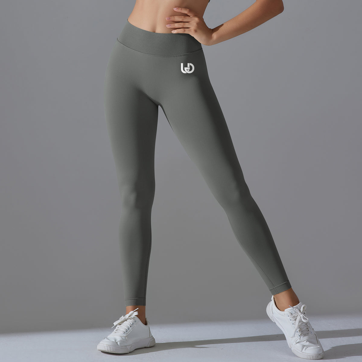 Mila V2 | Scrunch Sport Legging - ﻿﻿Gris﻿﻿