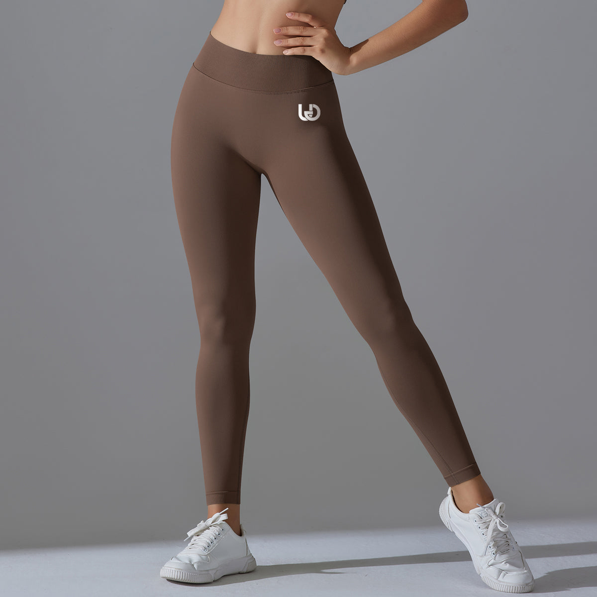 Mila V2 | Scrunch Sport Legging - Brown