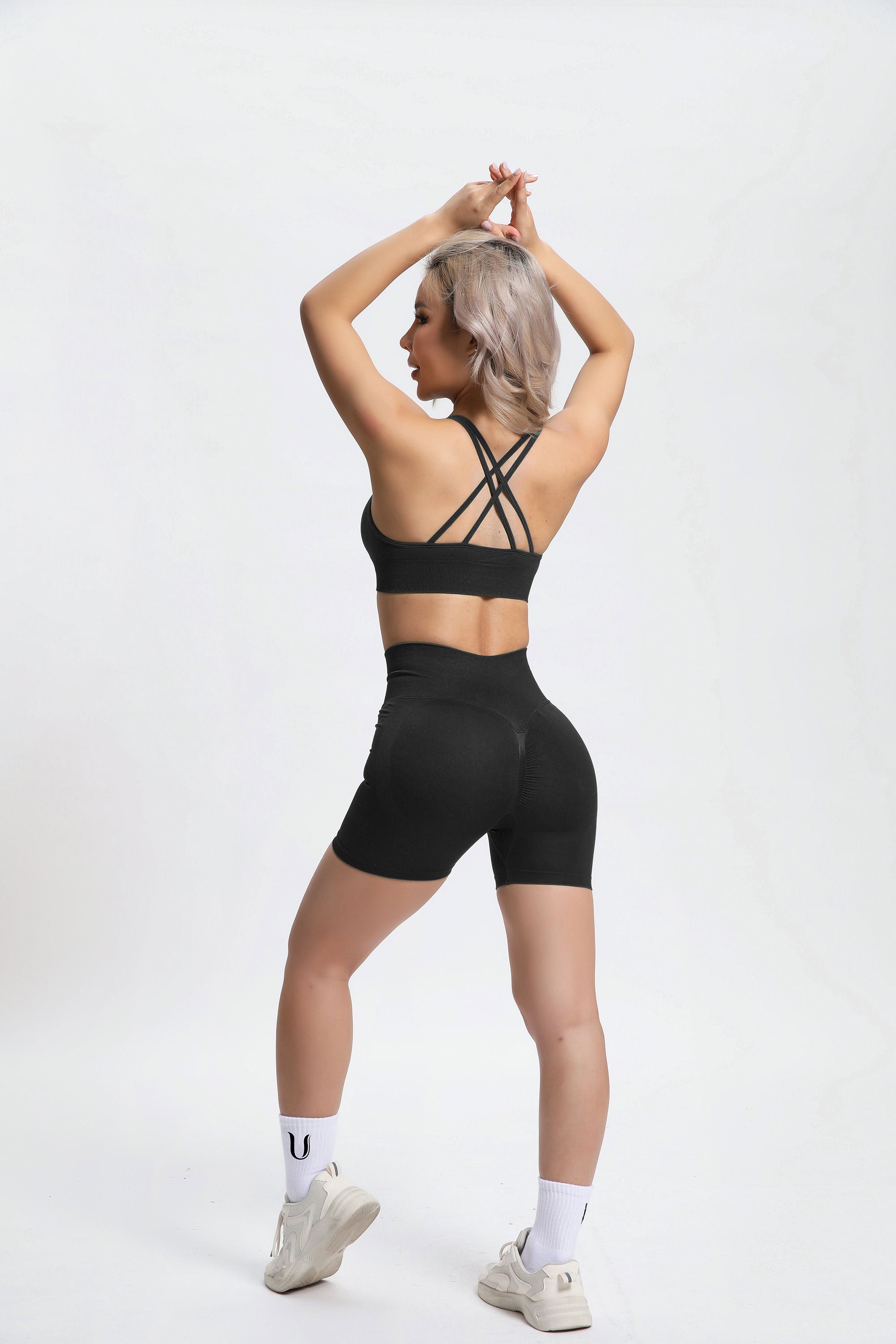 Olivia | Seamless Power Short - Black