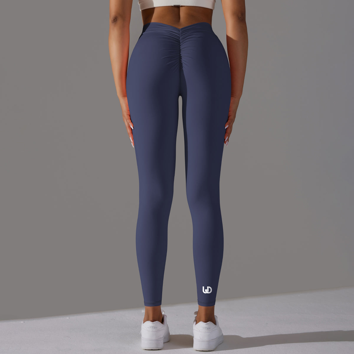 Emma | Leggings Extra Scrunch - Azul Oscuro