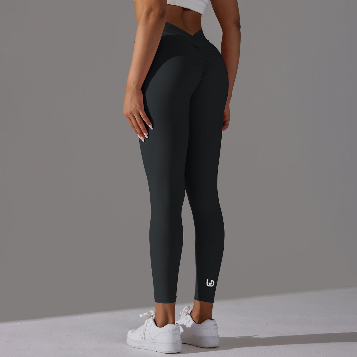 Emma | Leggings Extra Scrunch - Negro