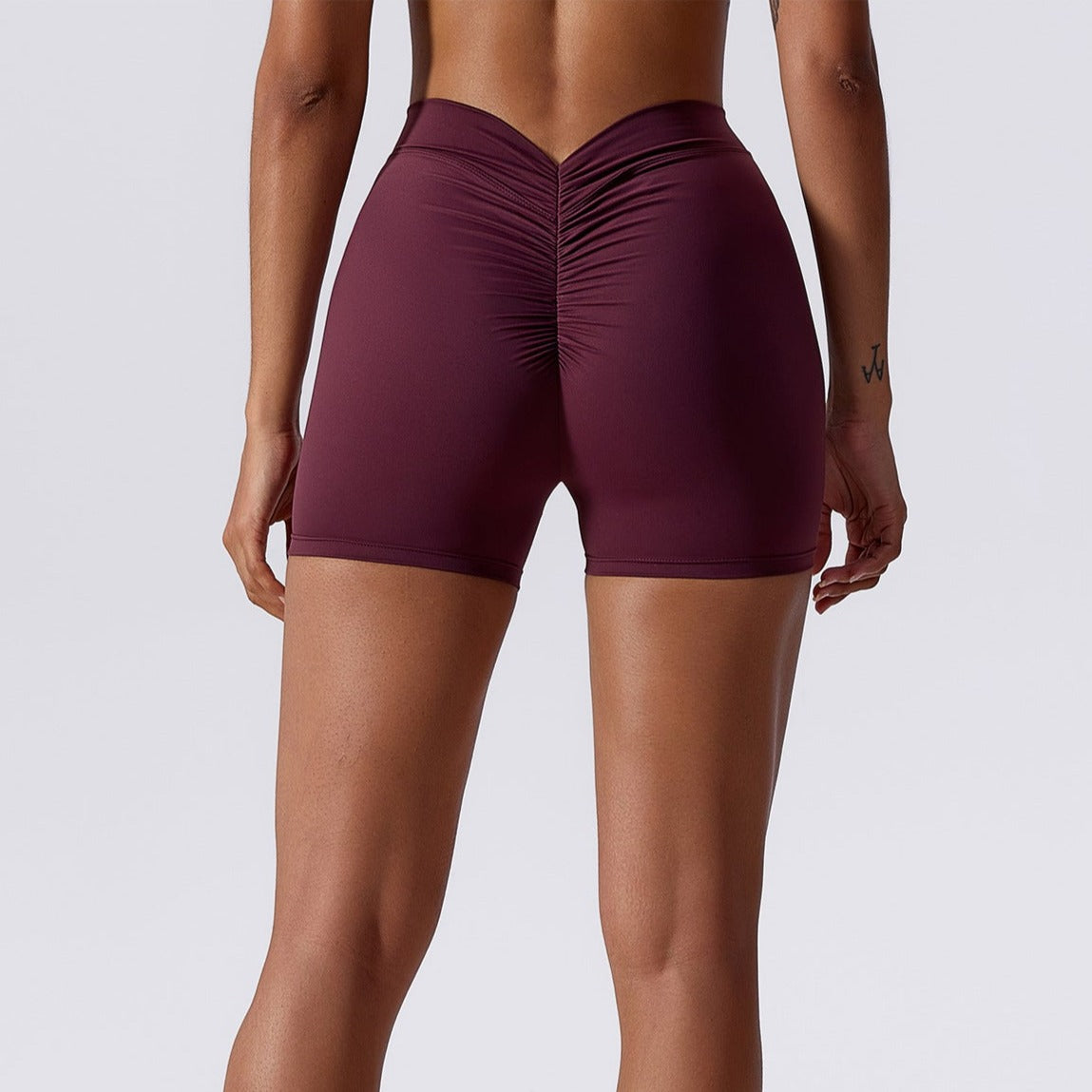 Emma | Short Extra Scrunch - WineRed