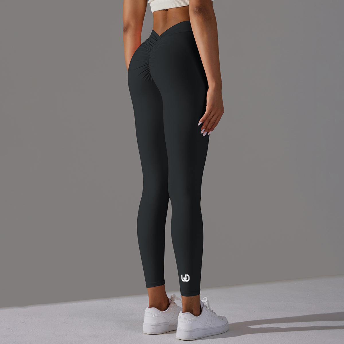 Emma | Leggings Extra Scrunch - Negro