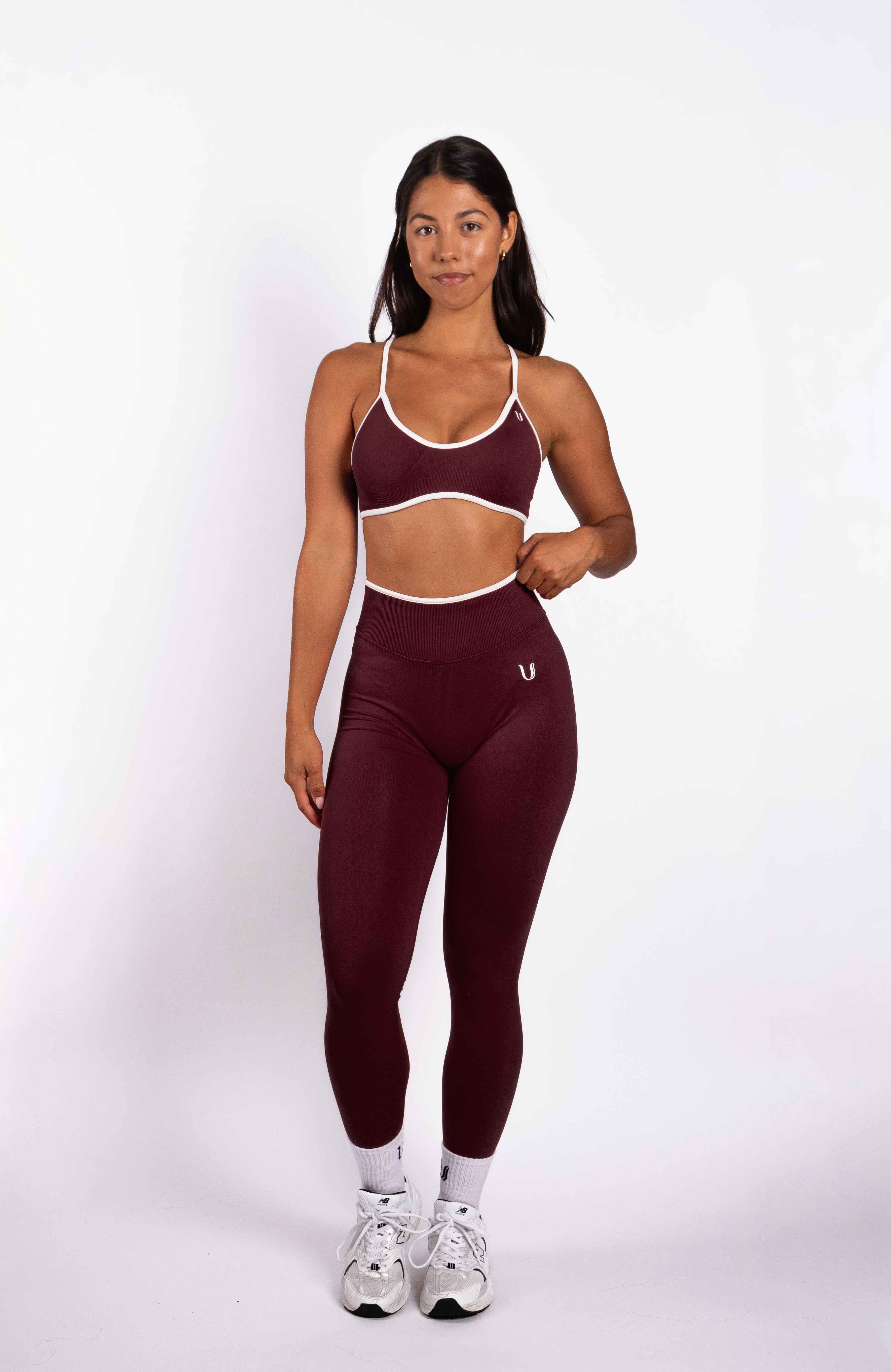 Ivy | Legging Shape Sin Costuras – Burdeos