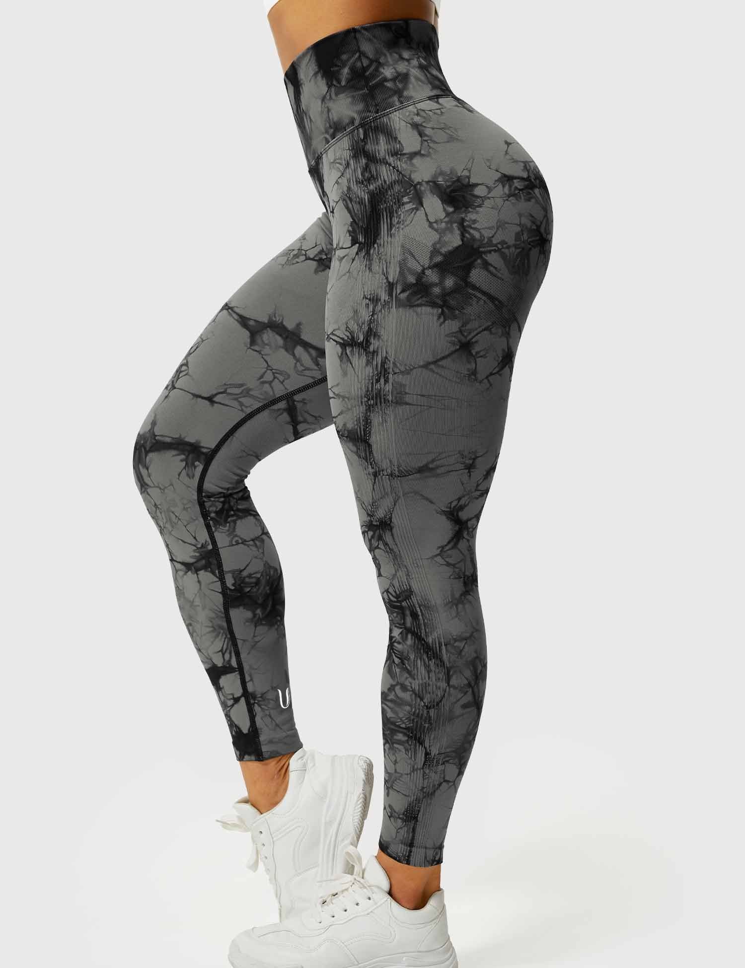 Aimy | Tie Dye Legging - DarkGrey