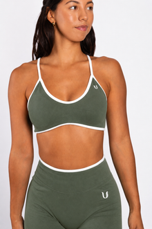 Ivy | Seamless Bra – Olijf