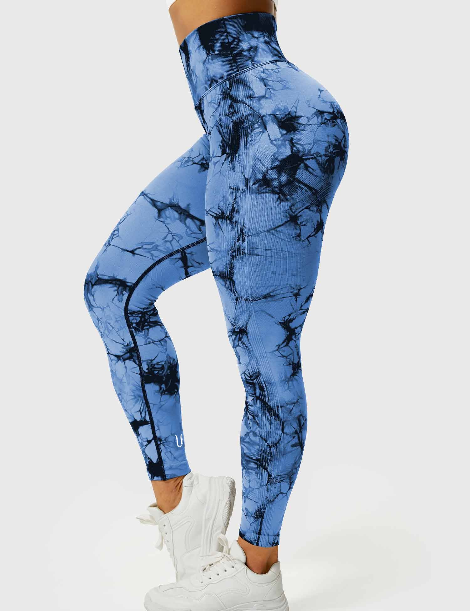 Aimy | Legging Scrunch Tie Dye - Azul