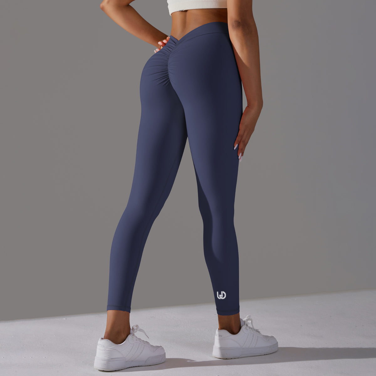 Emma | Leggings Extra Scrunch - Azul Oscuro