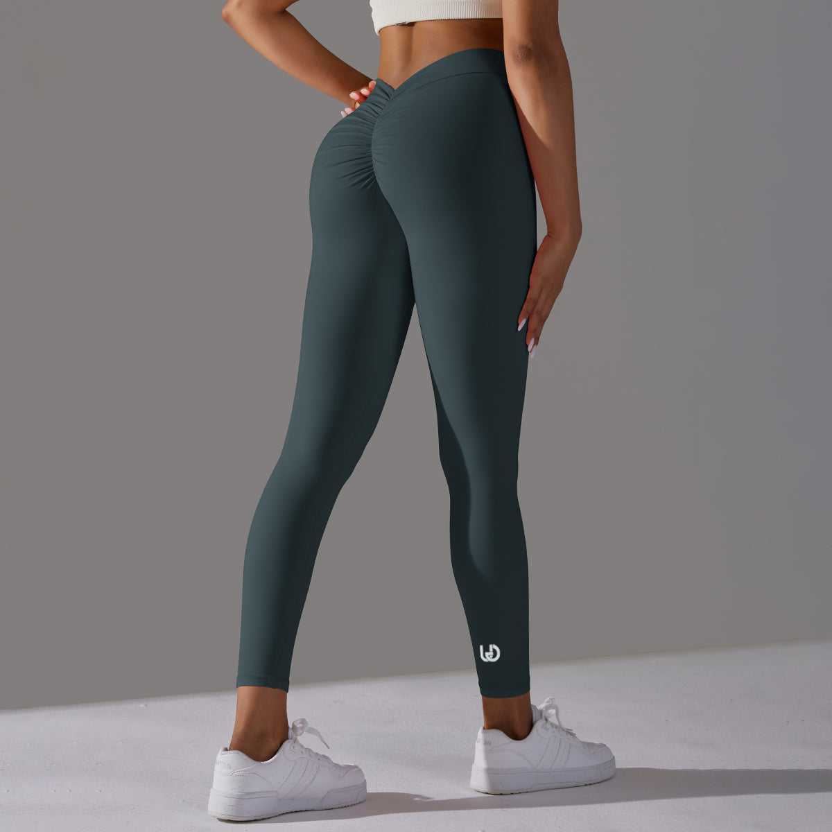 Emma | Leggings Extra Scrunch - Verde Bosque