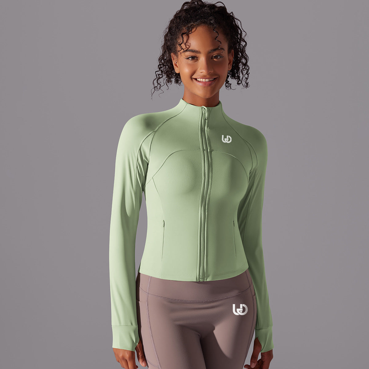 Cloe | Chaqueta Performance con cremallera - Verde