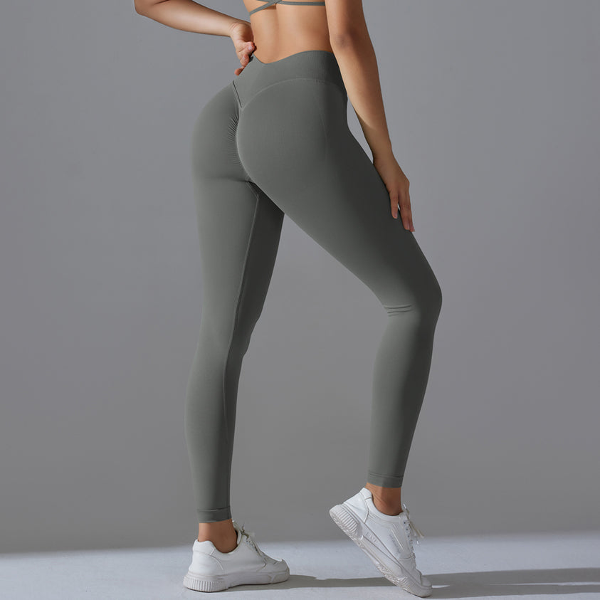 Mila V2 | Scrunch Sport Legging - ﻿﻿Gris﻿﻿