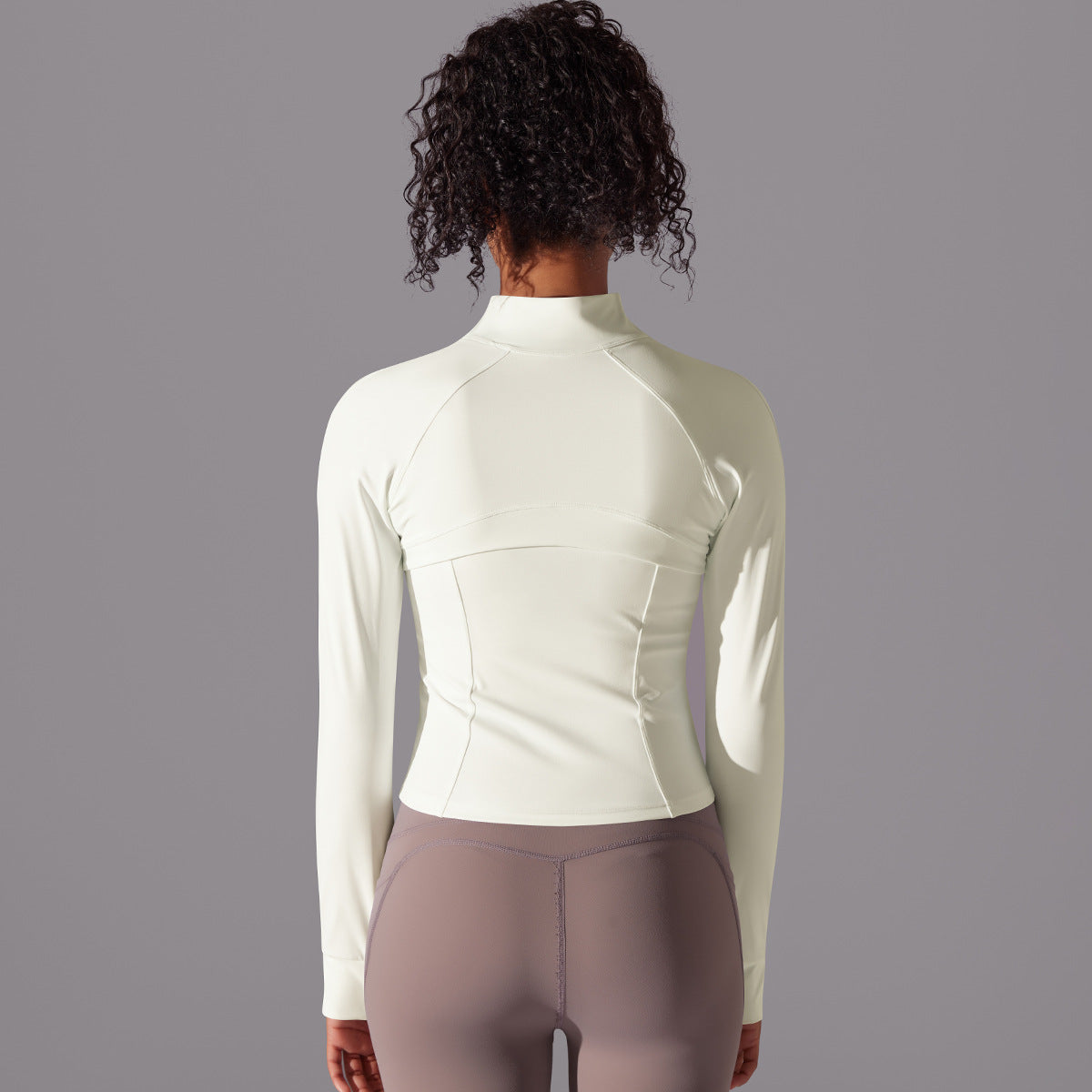 Cloe | Chaqueta Performance con cremallera - Marfil