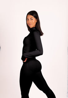 Beau Premium High Performance Scrunch Legging Zwart - Dames sportkleding afbeelding 8