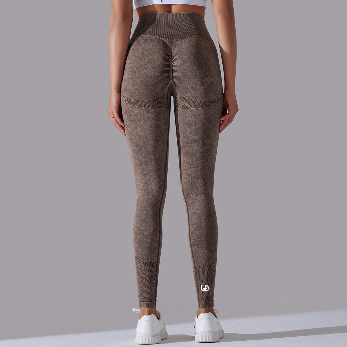 Jane | Legging Scrunch Patterns - Brown