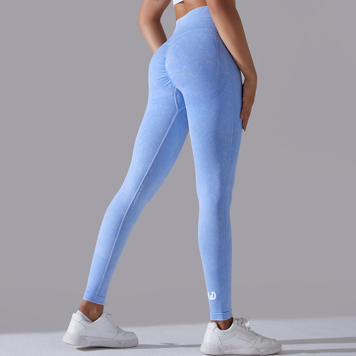 Jane | Legging Scrunch Patterns - SkyBlue