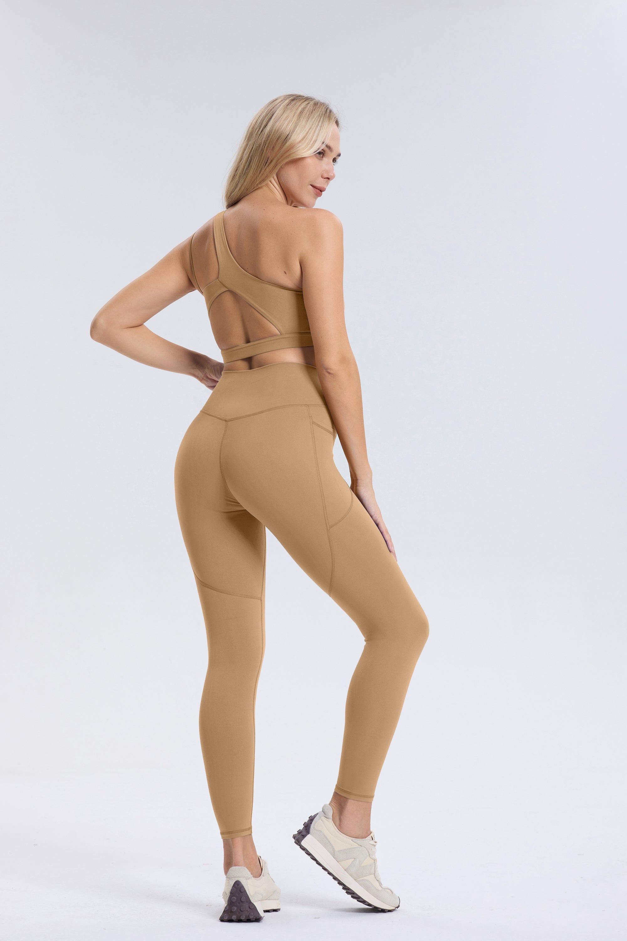 Palmer | Legging With Pockets - Brown