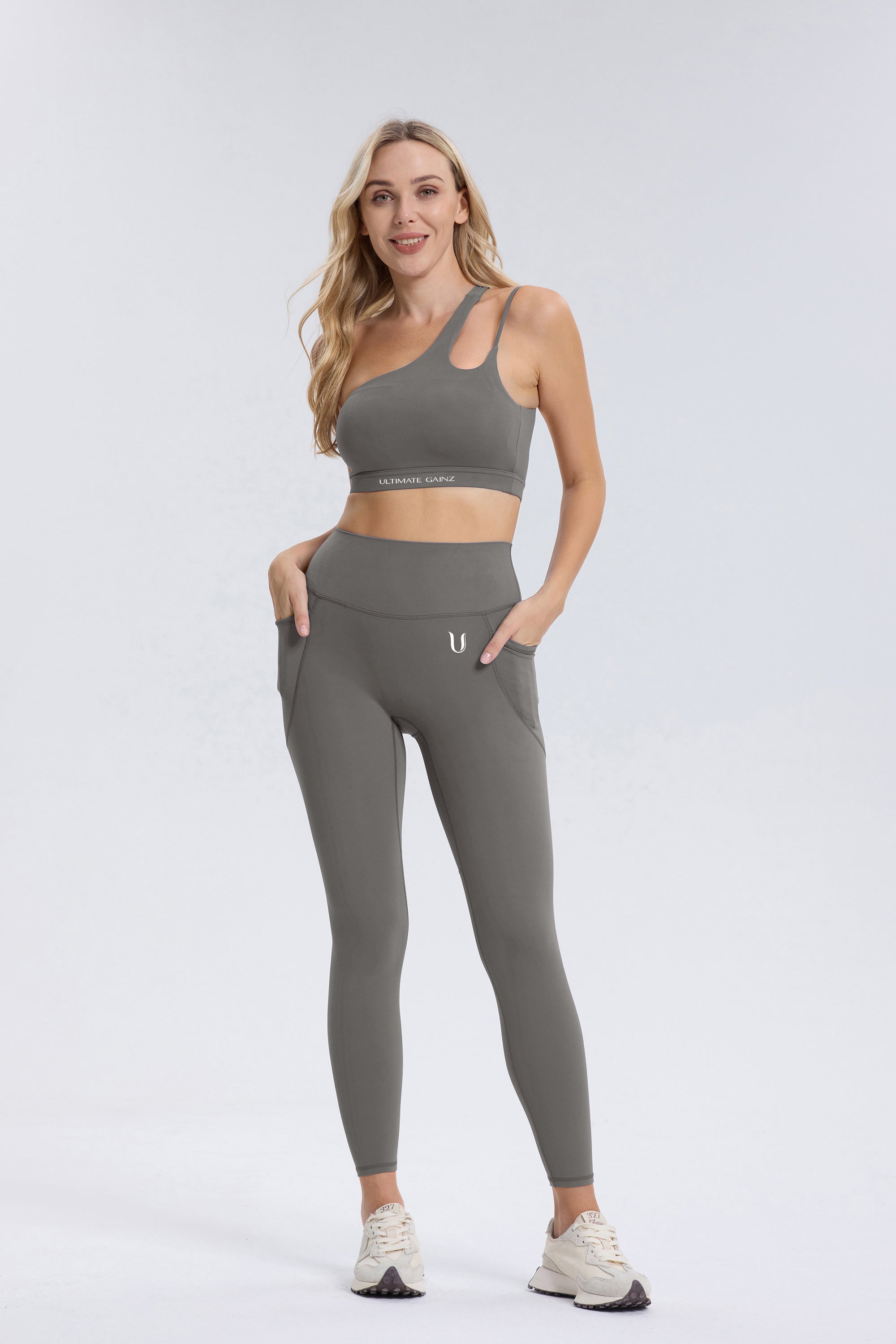 Palmer | Legging With Pockets - Gray