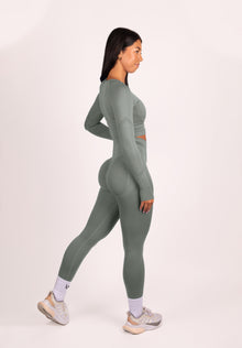 Leonie Set Lang Grijs - Dames sportkleding afbeelding 6