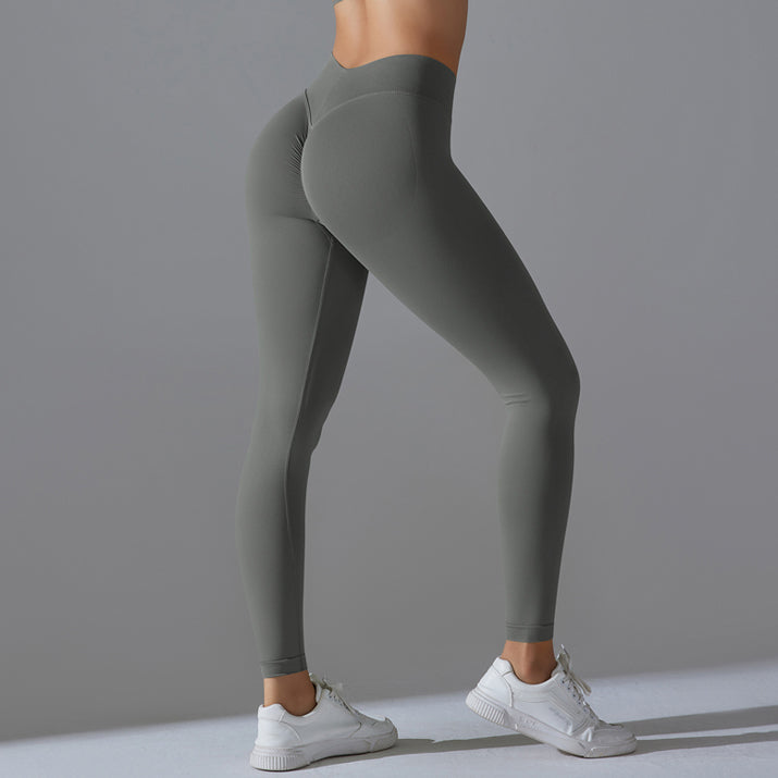 Mila V2 | Scrunch Sport Legging - ﻿﻿Gris﻿﻿