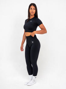 Luna | Legging Scrunch Senza Cuciture Premium - Nero