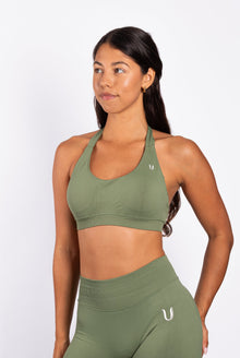 Beau Halter Support Bra Groen - Dames sportkleding | Ultimate Gainz