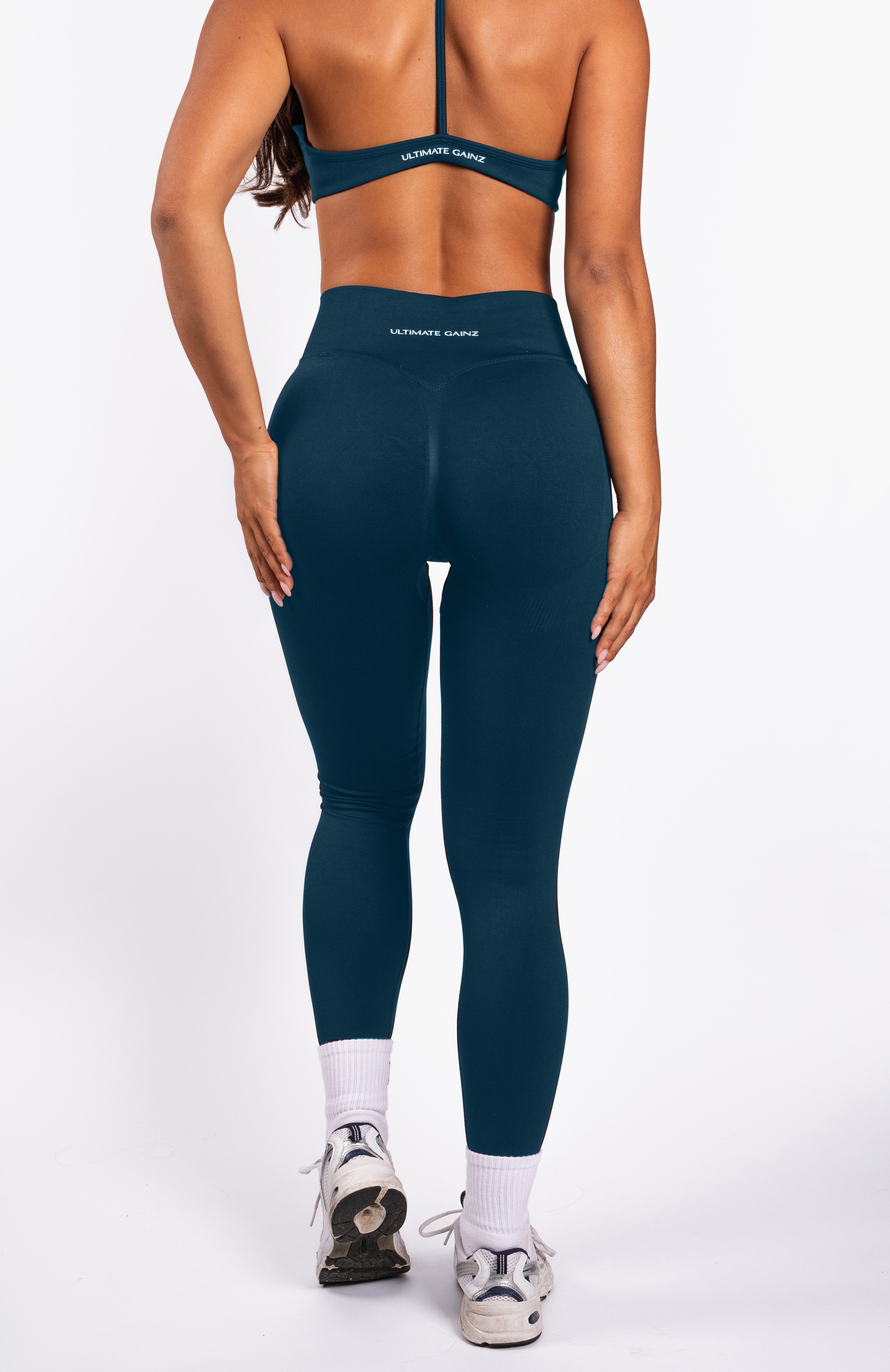 Nova | Legging Sin Costuras Moldeador – Azul