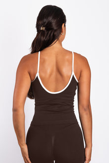 Ivy | Seamless Tank Top – Bruin - afbeelding 2