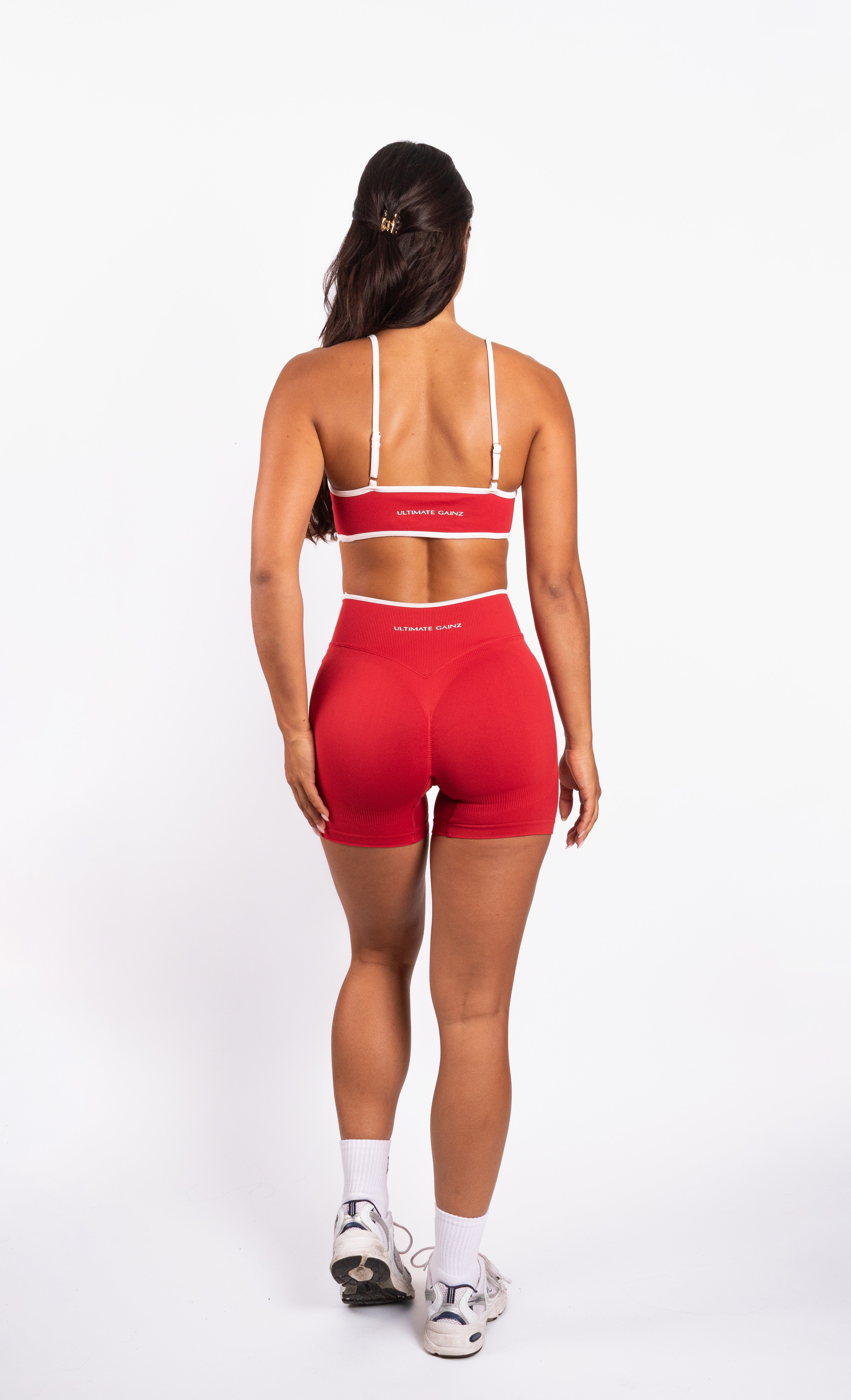 Ivy | Seamless Bra - Red