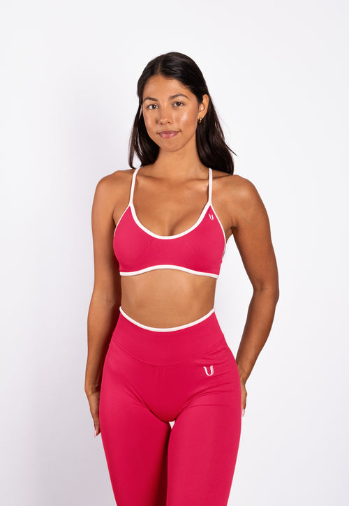 Ivy | Seamless Bra – Framboos